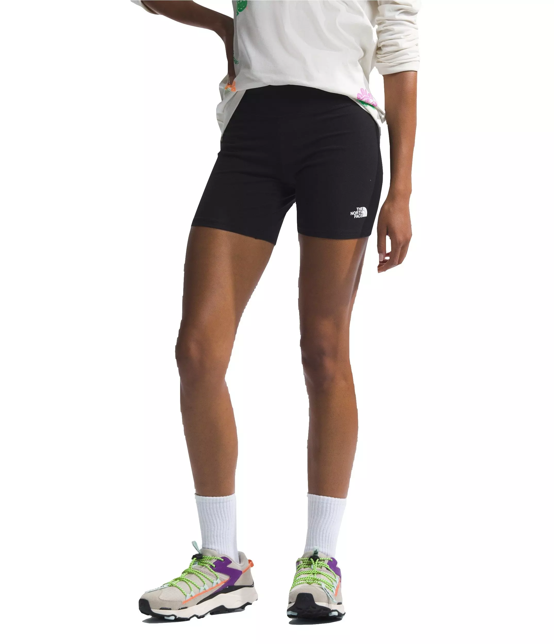 The North Face Women's Evolution Bike Shorts- Black - BLACK