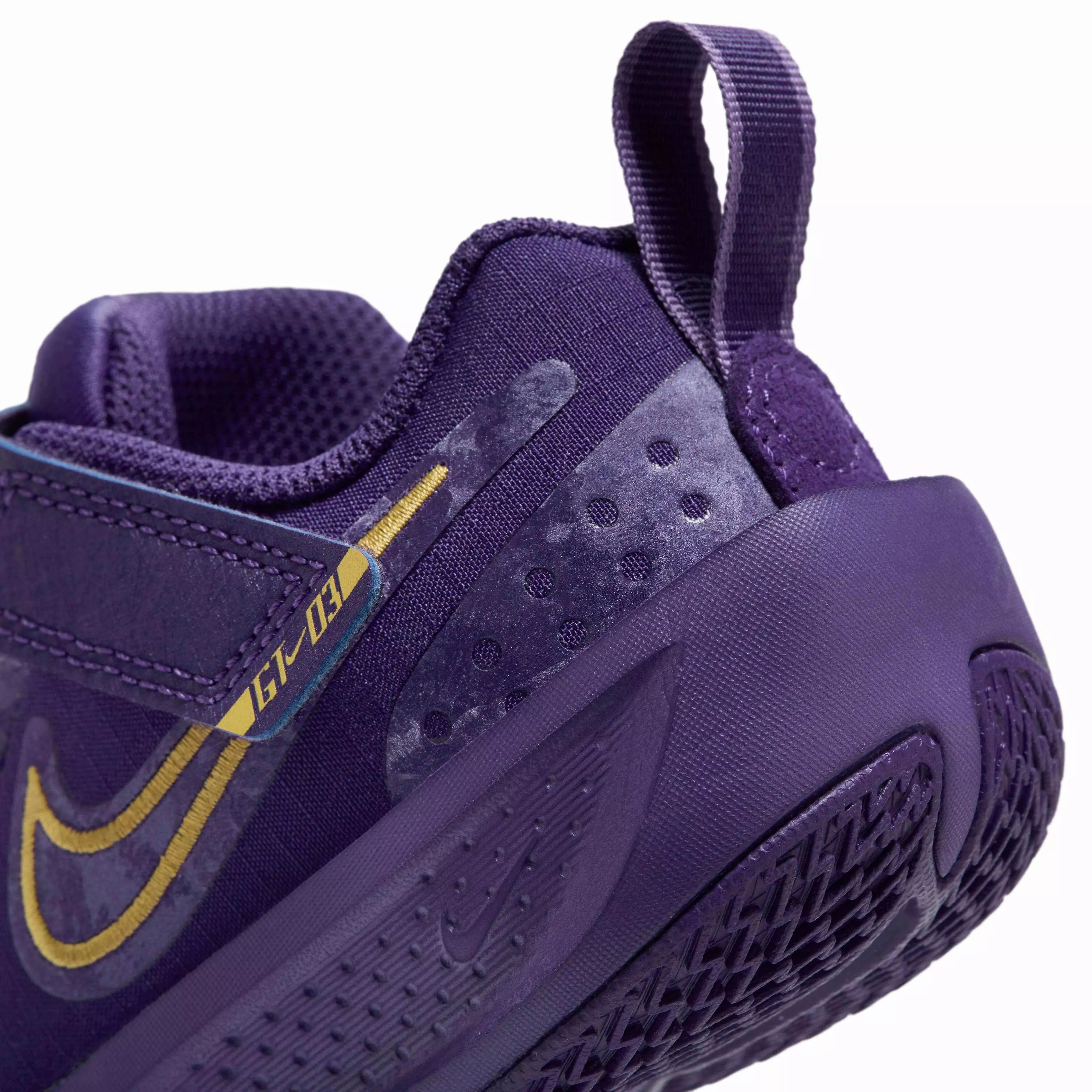 Nike G.T. Cut 3 "Court Purple/Field Purple/Wild Violet/Ink" Preschool Girls' Basketball Shoe - PURPLE/PURPLE/VIOLET/INK