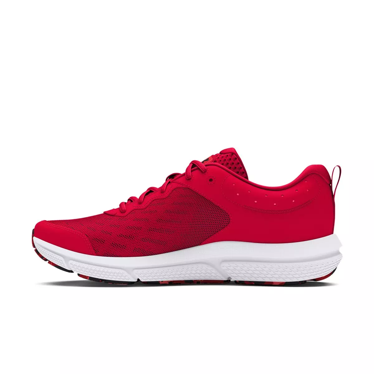Under Armour Charged Assert 10 R "Red/Black/White" Men's Running Shoe - RED/BLACK/WHITE