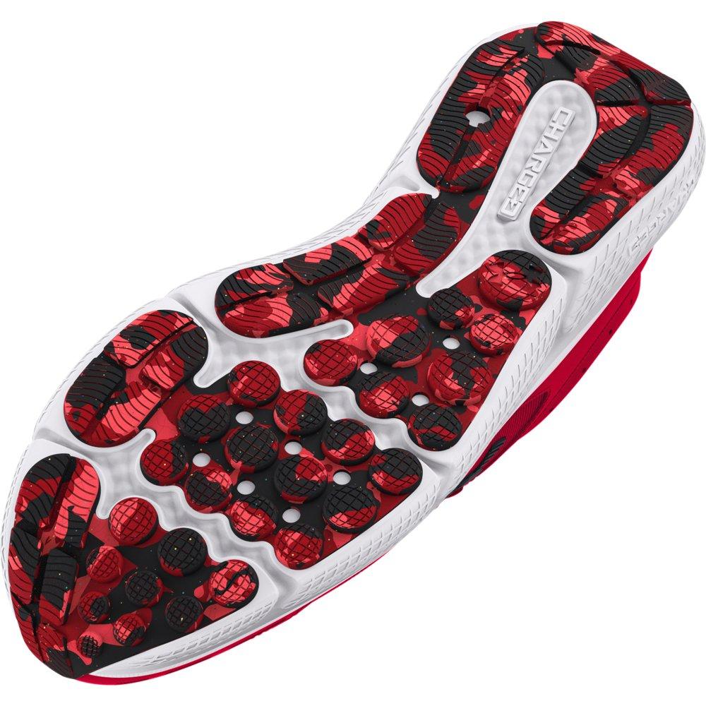 Under Armour Charged Assert 10 R "Red/Black/White" Men's Running Shoe - RED/BLACK/WHITE Thumbnail View 5