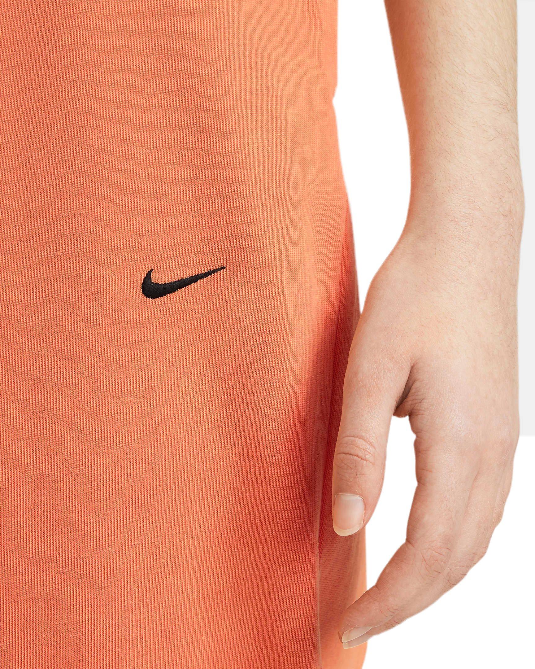 Nike Women's Sportswear Washed Jogger Pants - ORANGE Thumbnail View 5