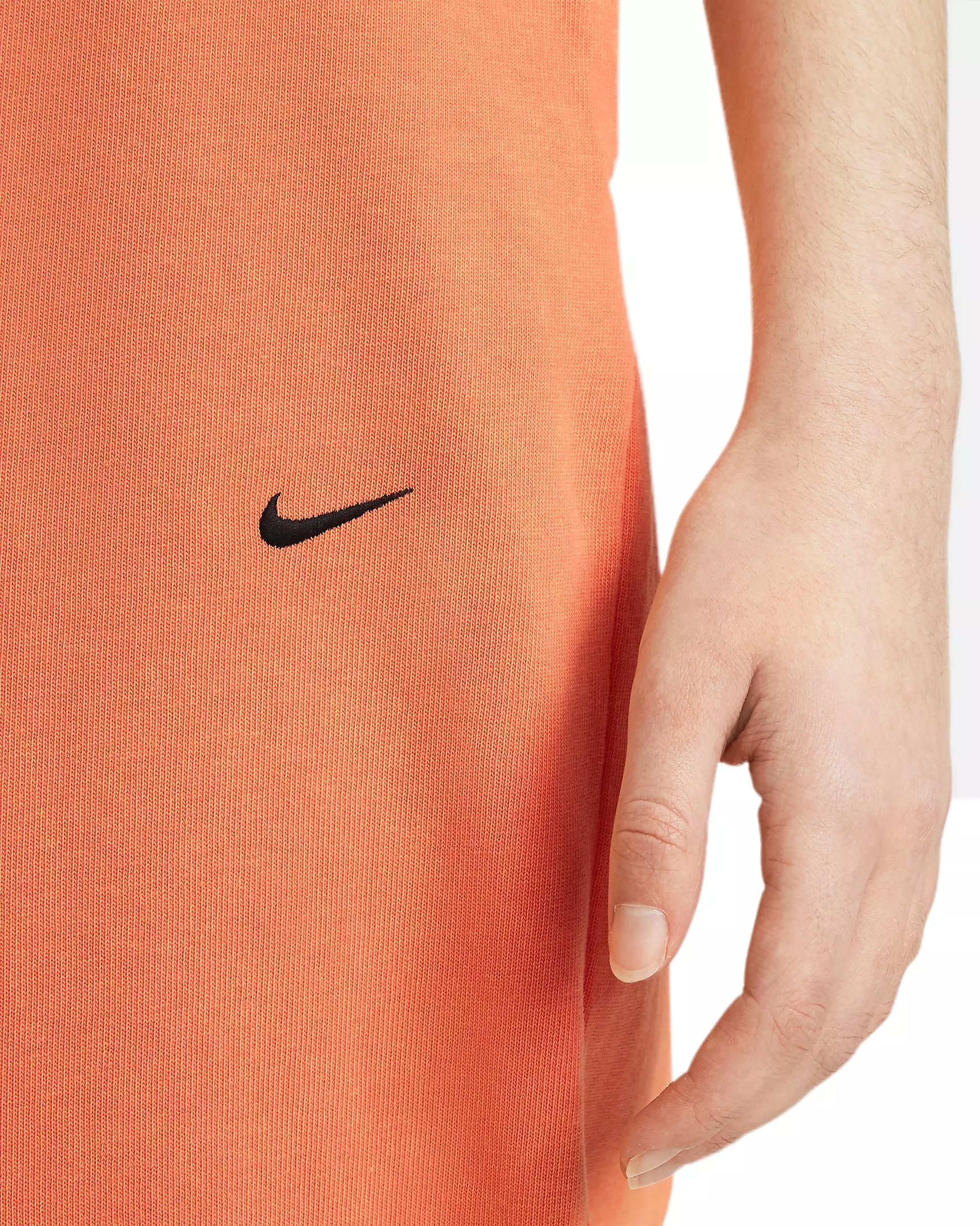 Nike Women's Sportswear Washed Jogger Pants - ORANGE
