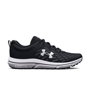 Under Armour Charged Assert 10 "Black/White" Men's Wide 4E Running Shoe