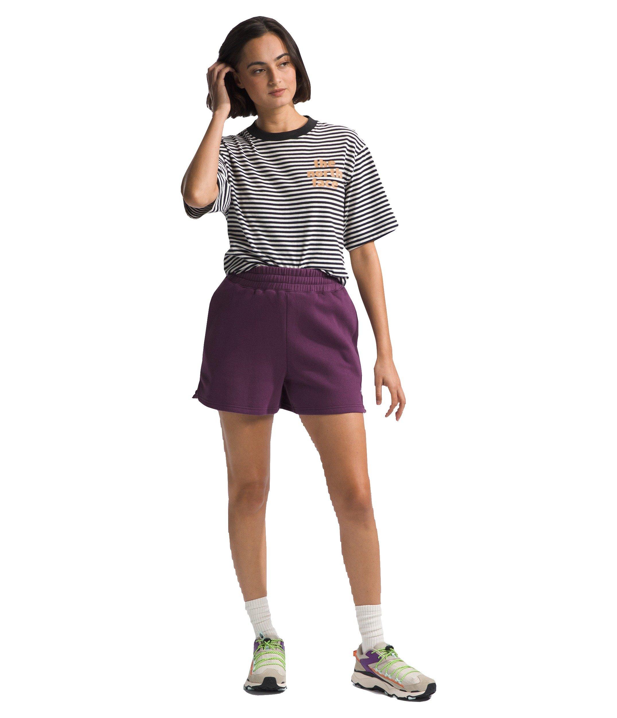 The North Face Women's Evolution Shorts - DK PURPLE Thumbnail View 4