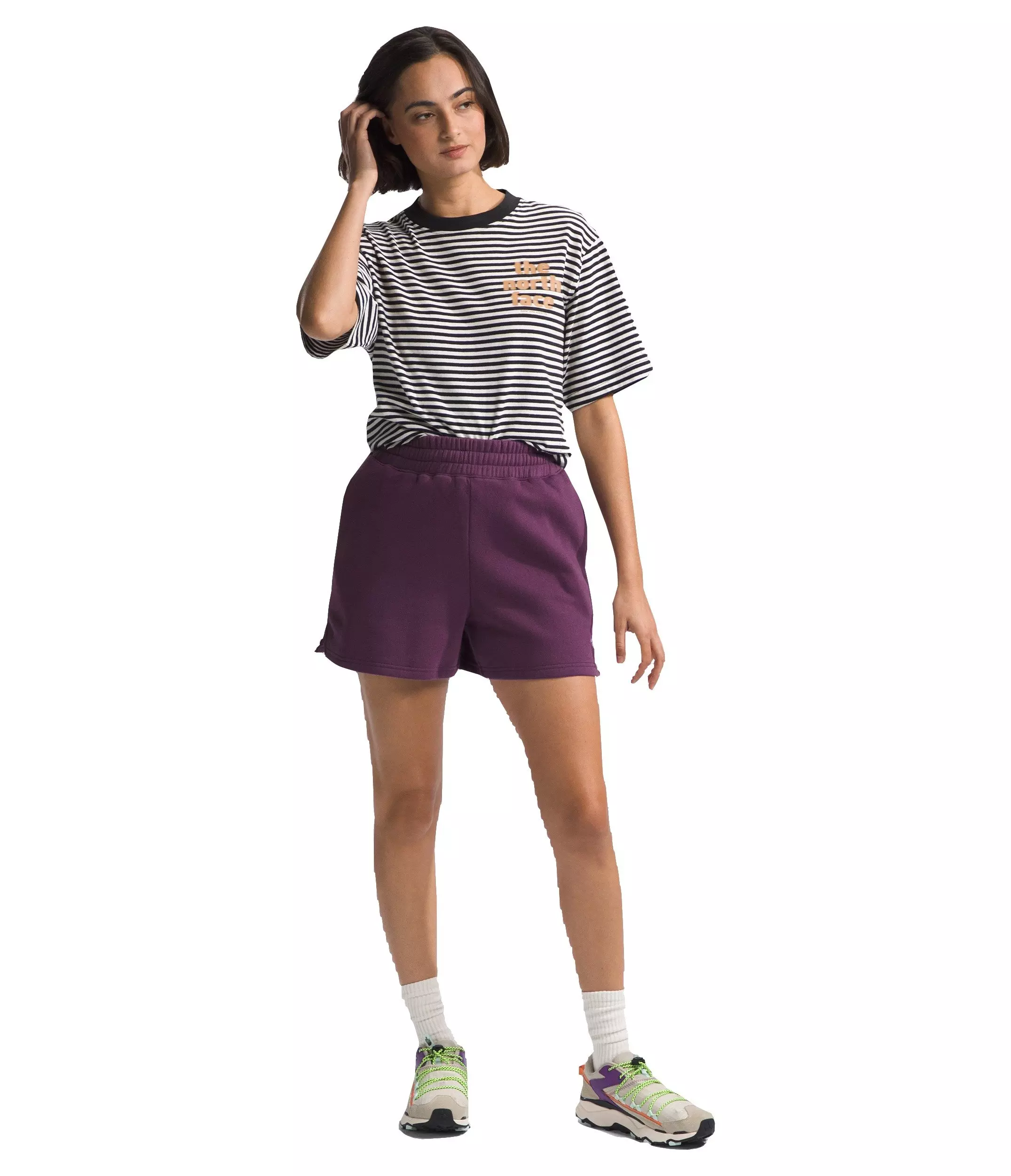 The North Face Women's Evolution Shorts - DK PURPLE