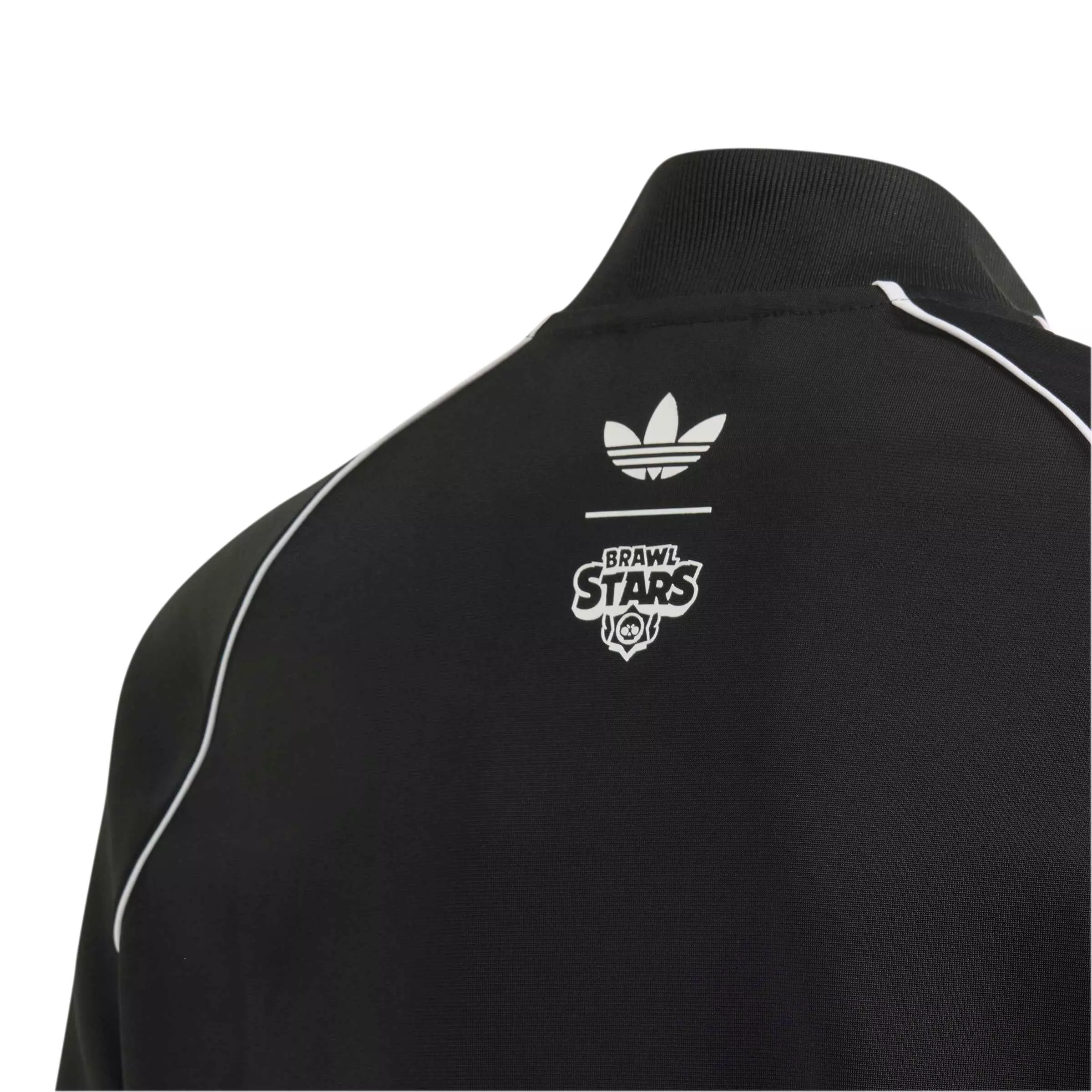 adidas Originals Big Boys' SST Loose Track Top - Black - BLACK