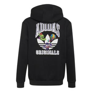 adidas Originals Big Boys' Graphic Loose Hoodie - Black - BLACK