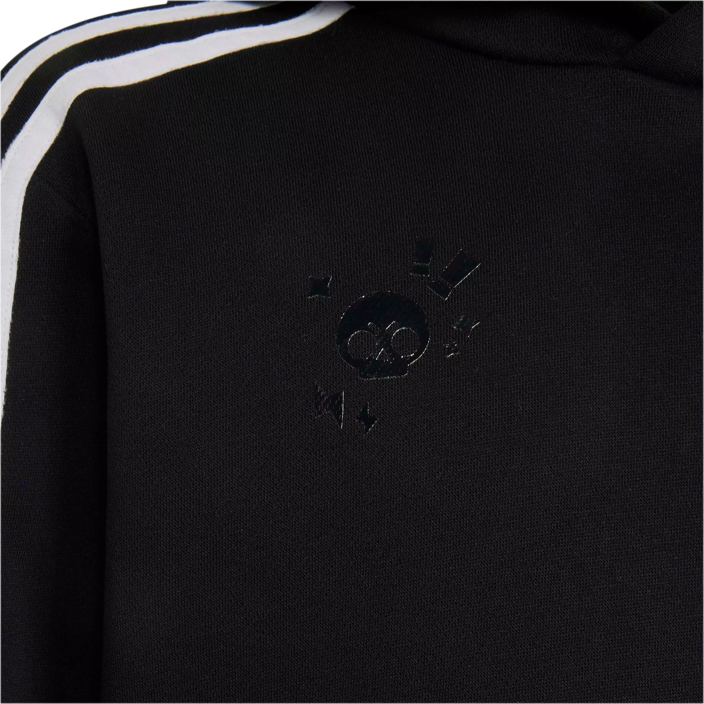 adidas Originals Big Boys' Graphic Loose Hoodie - Black - BLACK
