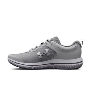 Under Armour Charged Assert 10 "Mod Grey/White" Men's Wide 4E Running Shoe