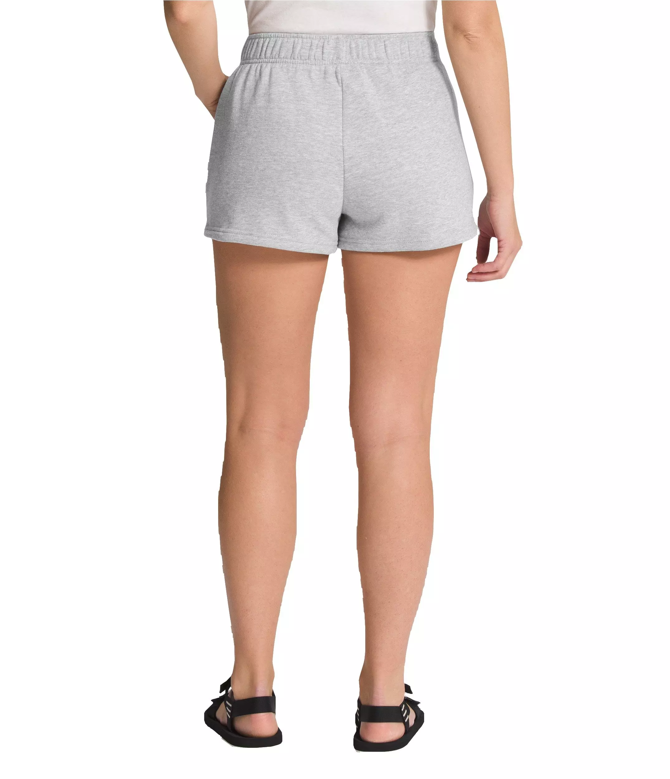 The North Face Women's Half Dome Fleece Shorts - GREY