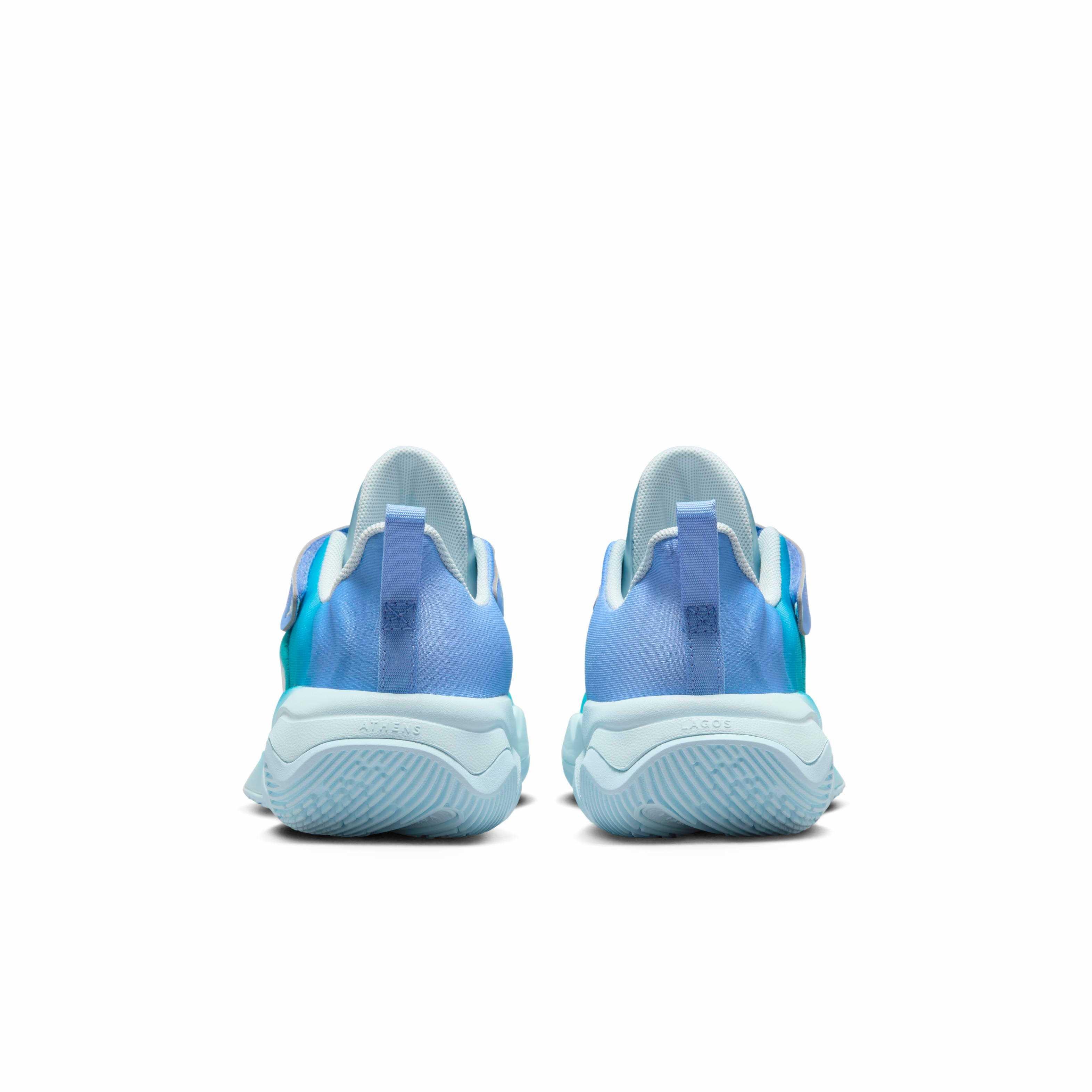 Nike Giannis Immortality 4 Preschool Boys' "Dusty Cactus/Royal Pulse/Green/White" Basketball Shoe