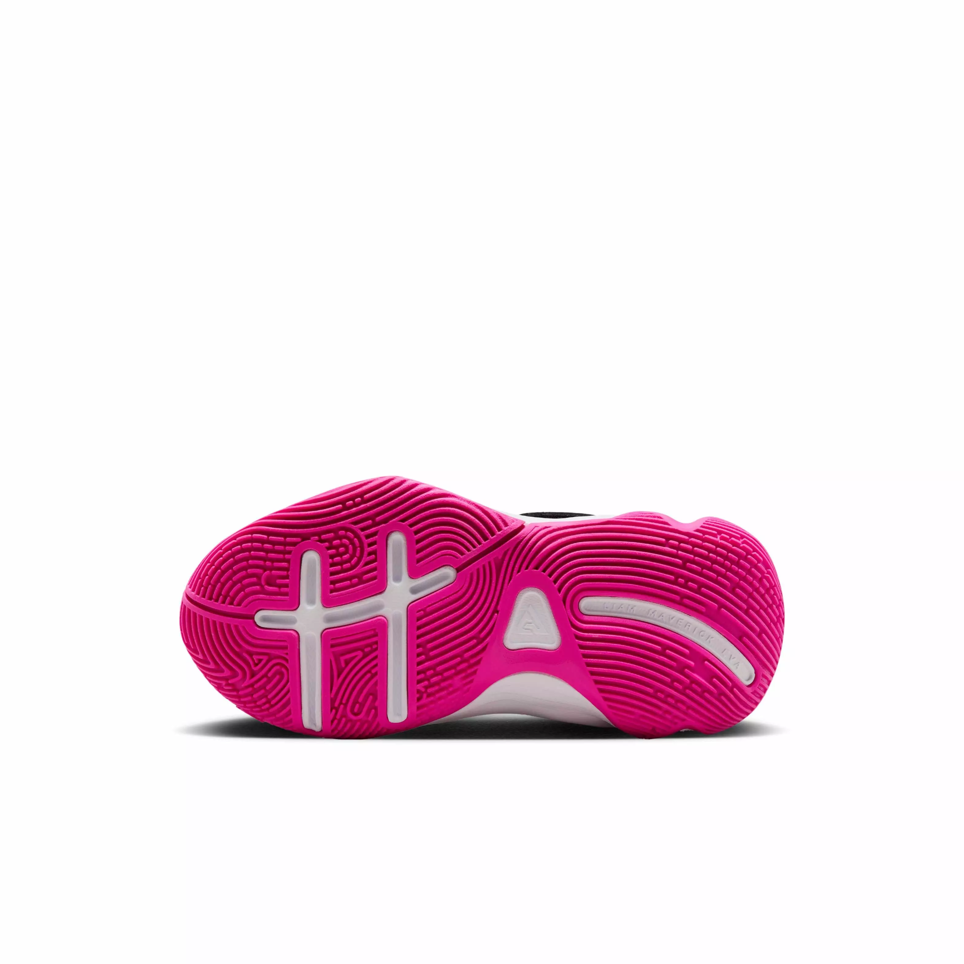 Nike Giannis Immortality 4 "Black/Laser Fuchsia/White" Preschool Boys' Basketball Shoe - BLACK/FUCHSIA/WHITE