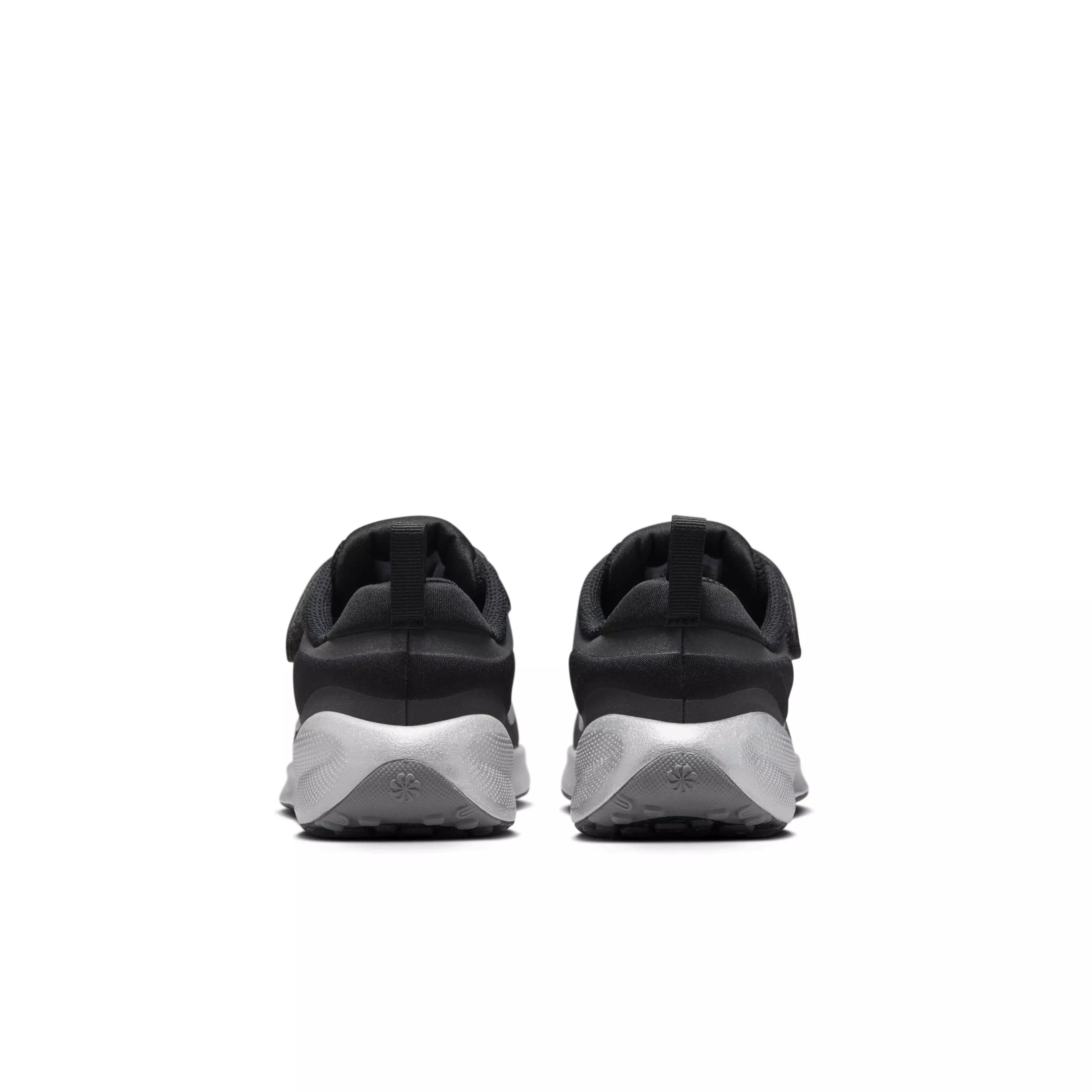 Nike Revolution 7 "Black/Anthracite/Smoke Grey/Metallic Silver" Preschool Boys' Running Shoe - BLACK/ANTHRACITE/GREY/SILVER