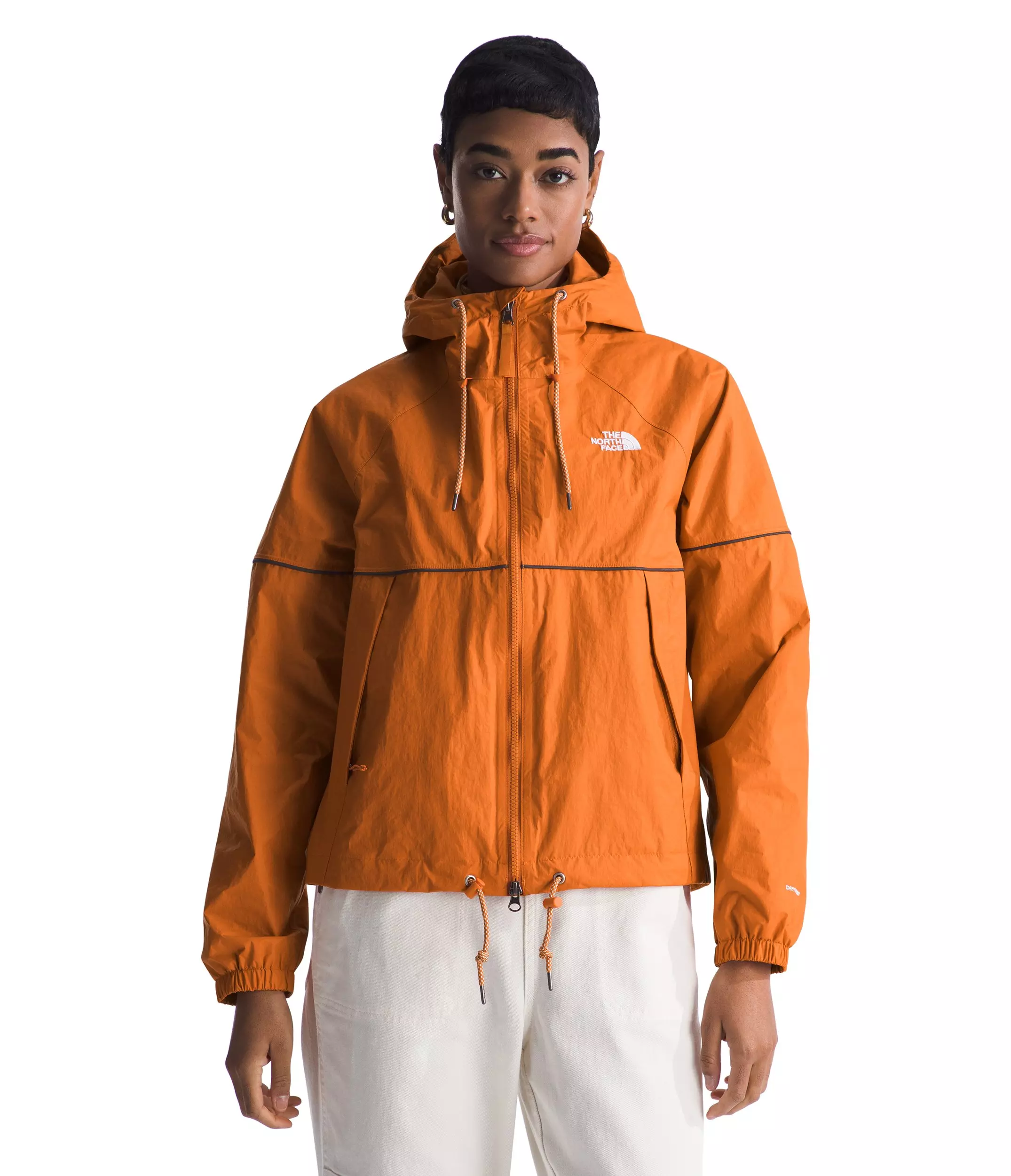 The North Face Women's Novelty Antora Jacket -Orange - ORANGE