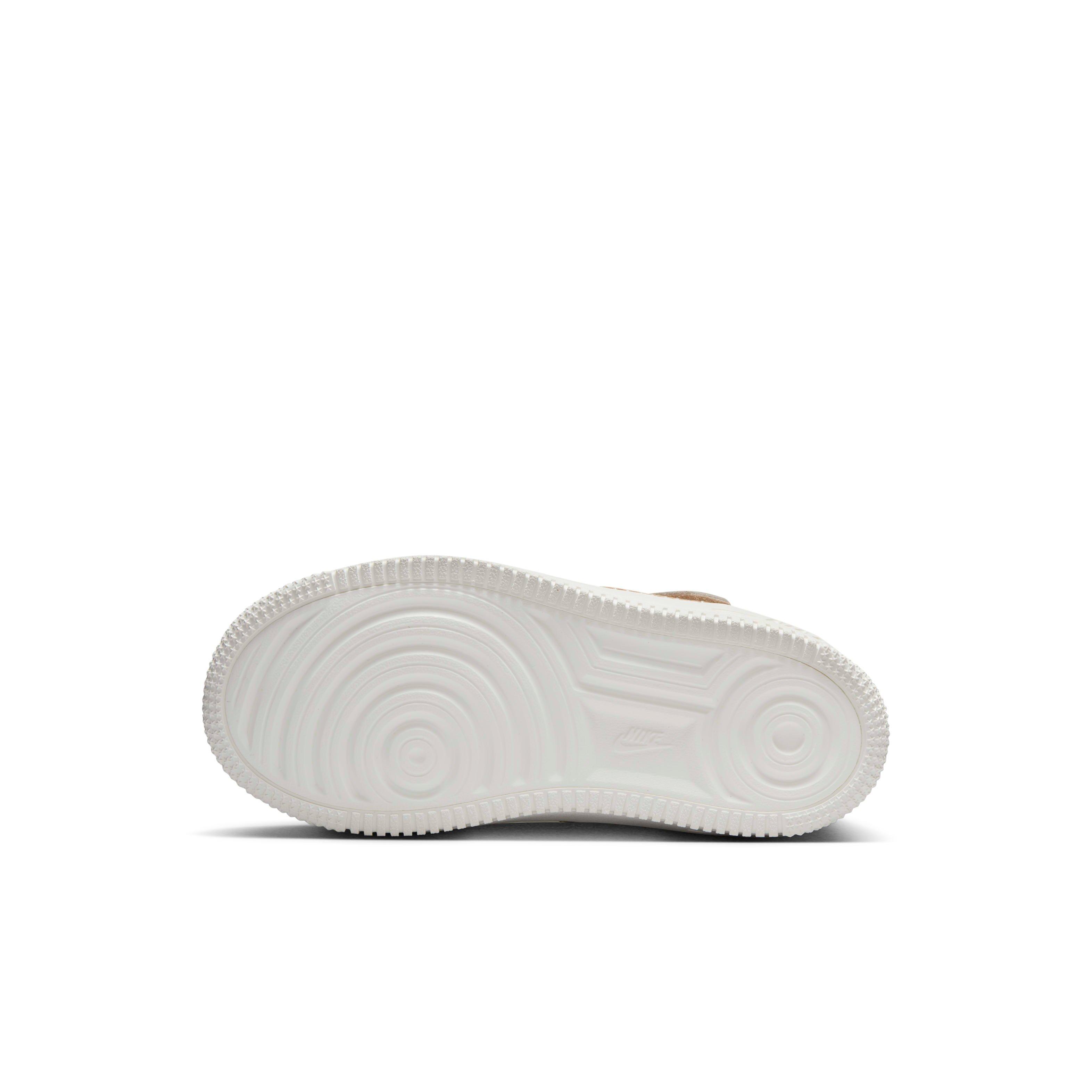 Nike Force 1 Low EasyOn Preschool Boys' "Sanddrift/Sail/Dark Raisin/Pale Ivory" Shoe