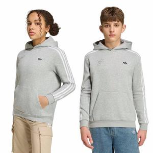 adidas Originals Big Kids' Graphic Loose Hoodie - Grey - GREY