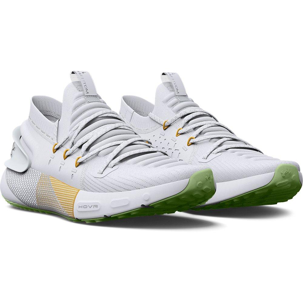 Under Armour HOVR Phantom 3 Launch "White/Orange Ice" Women's Running Shoe - WHITE Thumbnail View 3