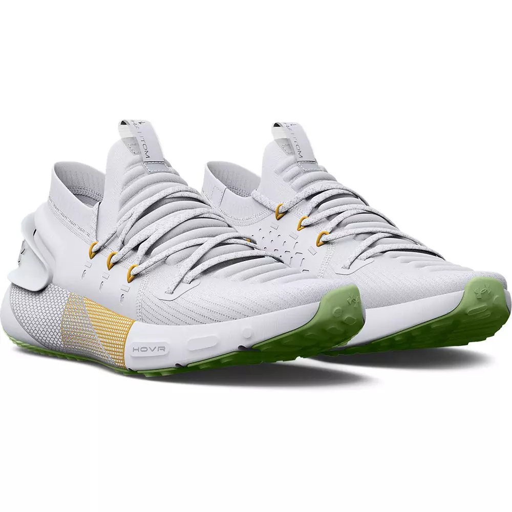 Under Armour HOVR Phantom 3 Launch "White/Orange Ice" Women's Running Shoe - WHITE