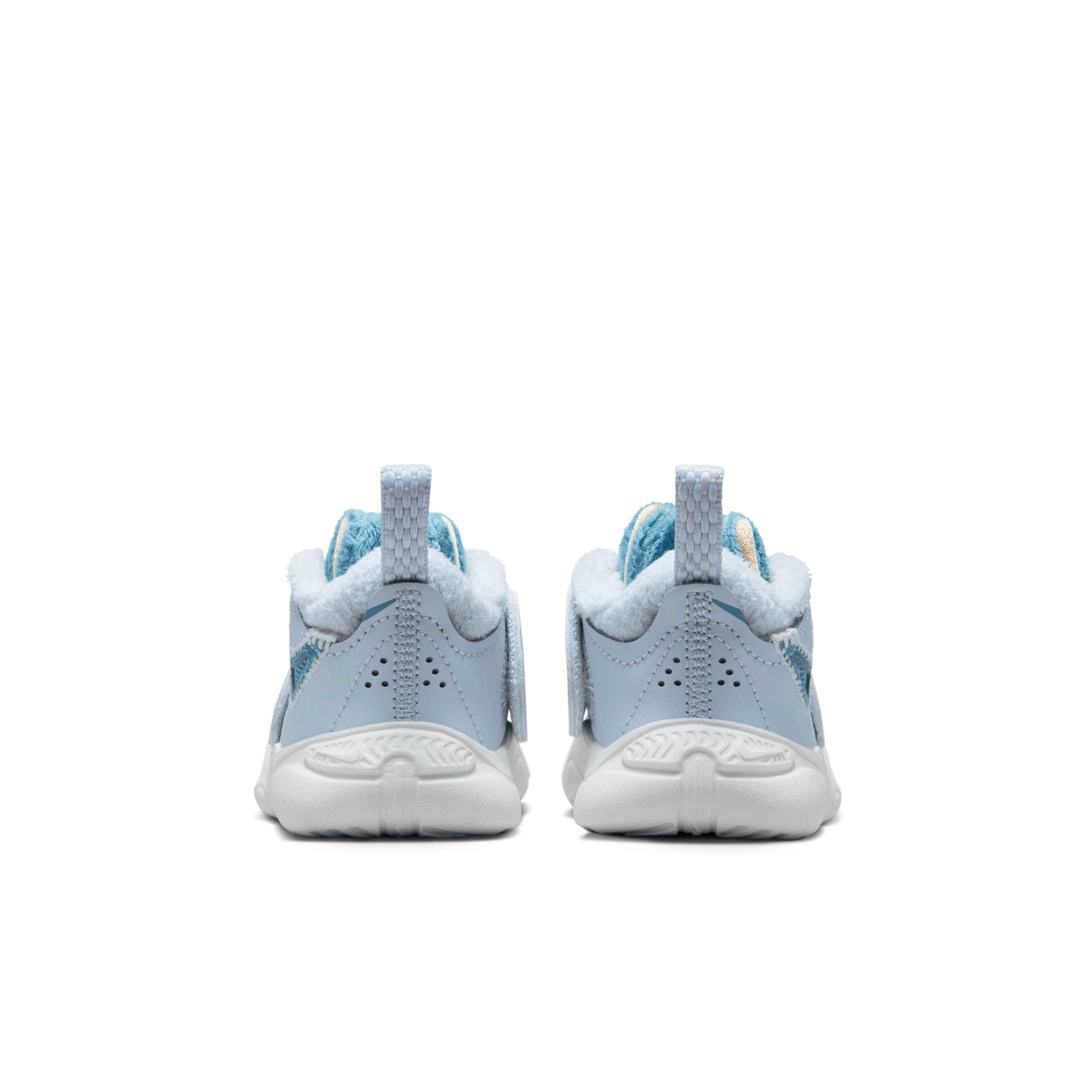 Nike Team Hustle D 11 Infant Boys' "Grey/White/Gold/Turquoise" Infant Boys' Basketball Shoe