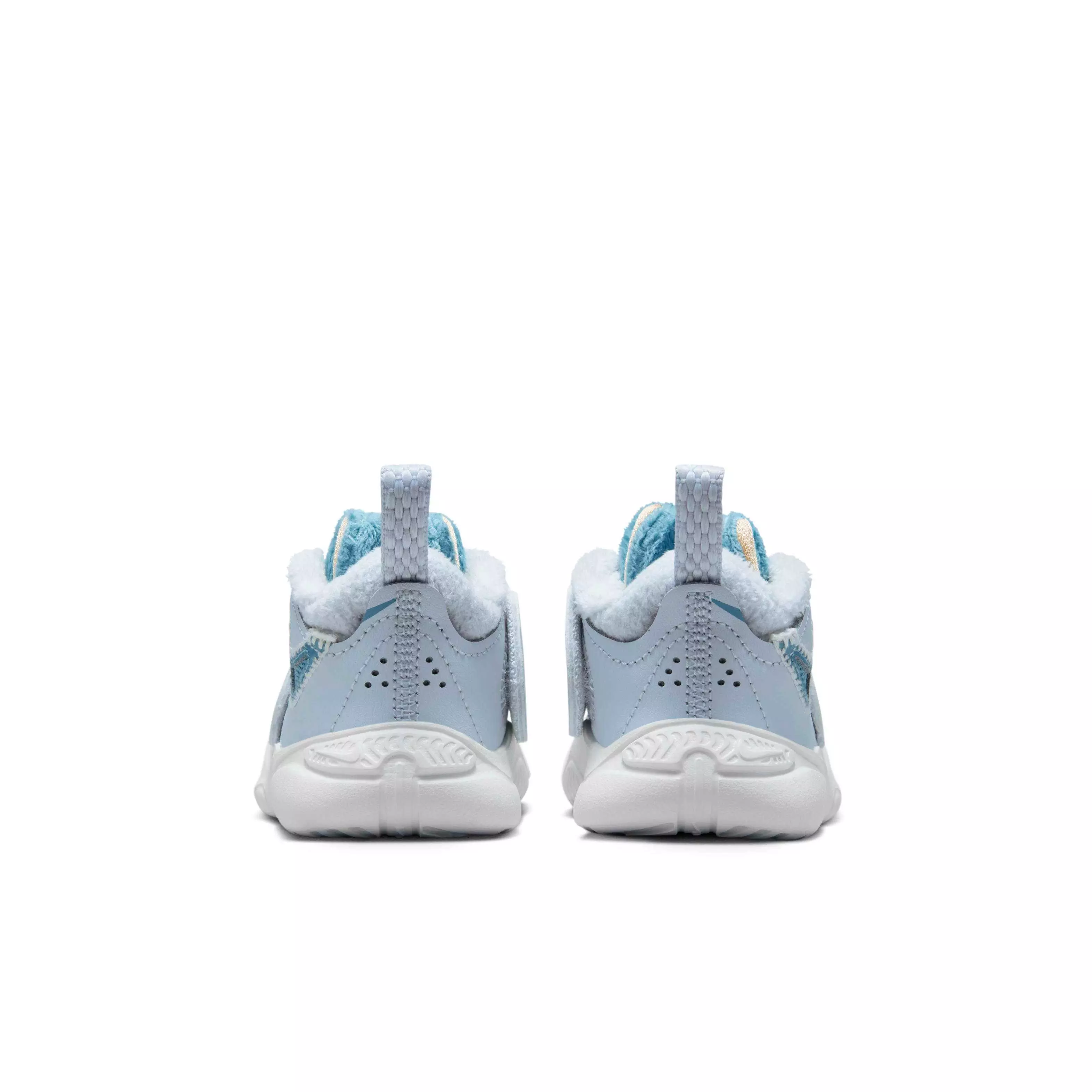 Nike Team Hustle D 11 "Grey/Summit White/Gold/Denim Turquoise" Infant Boys' Basketball Shoe - GREY/WHITE/GOLD/TURQUOISE