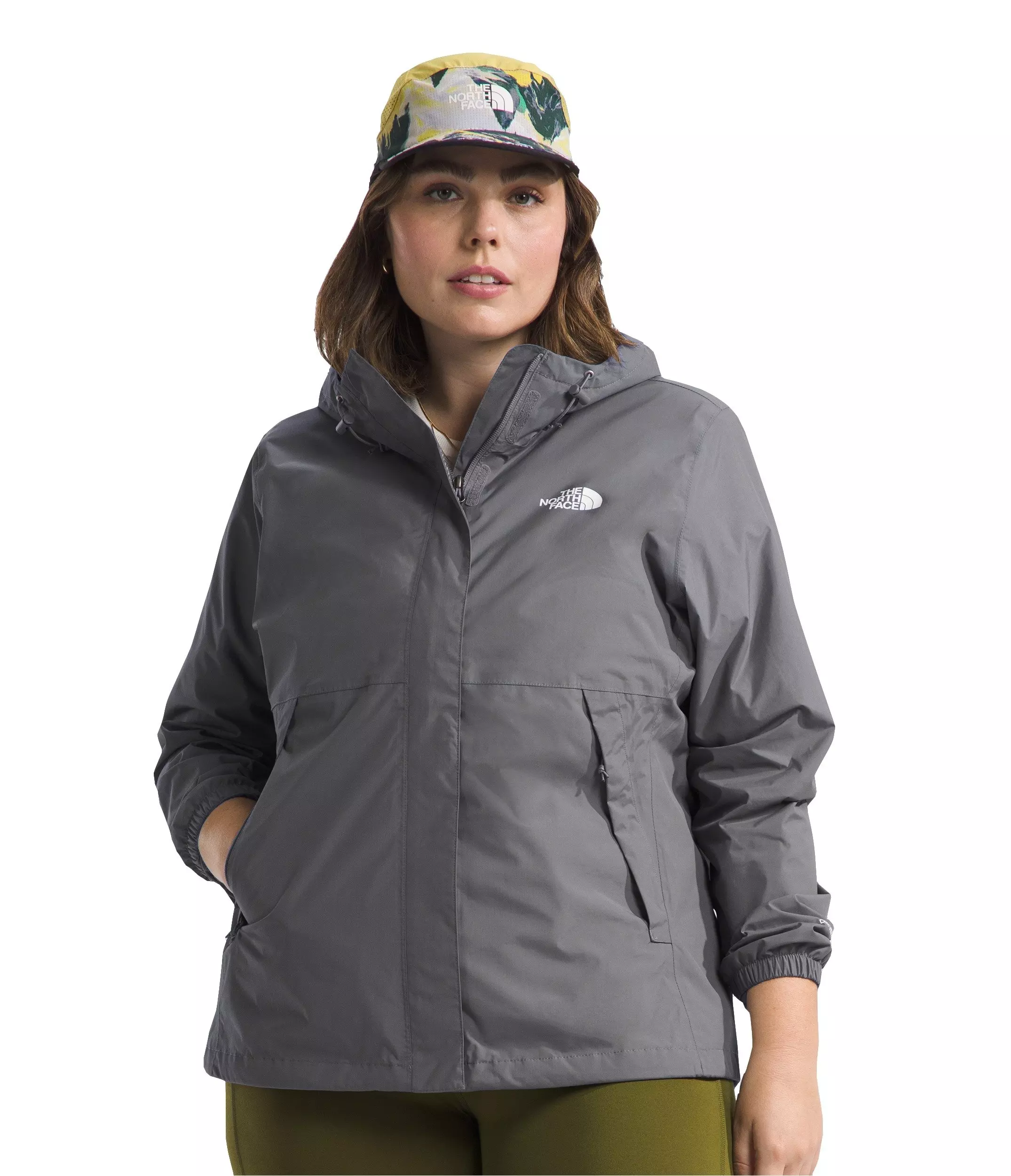 The North Face Women's Antora Hooded Jacket - GREY