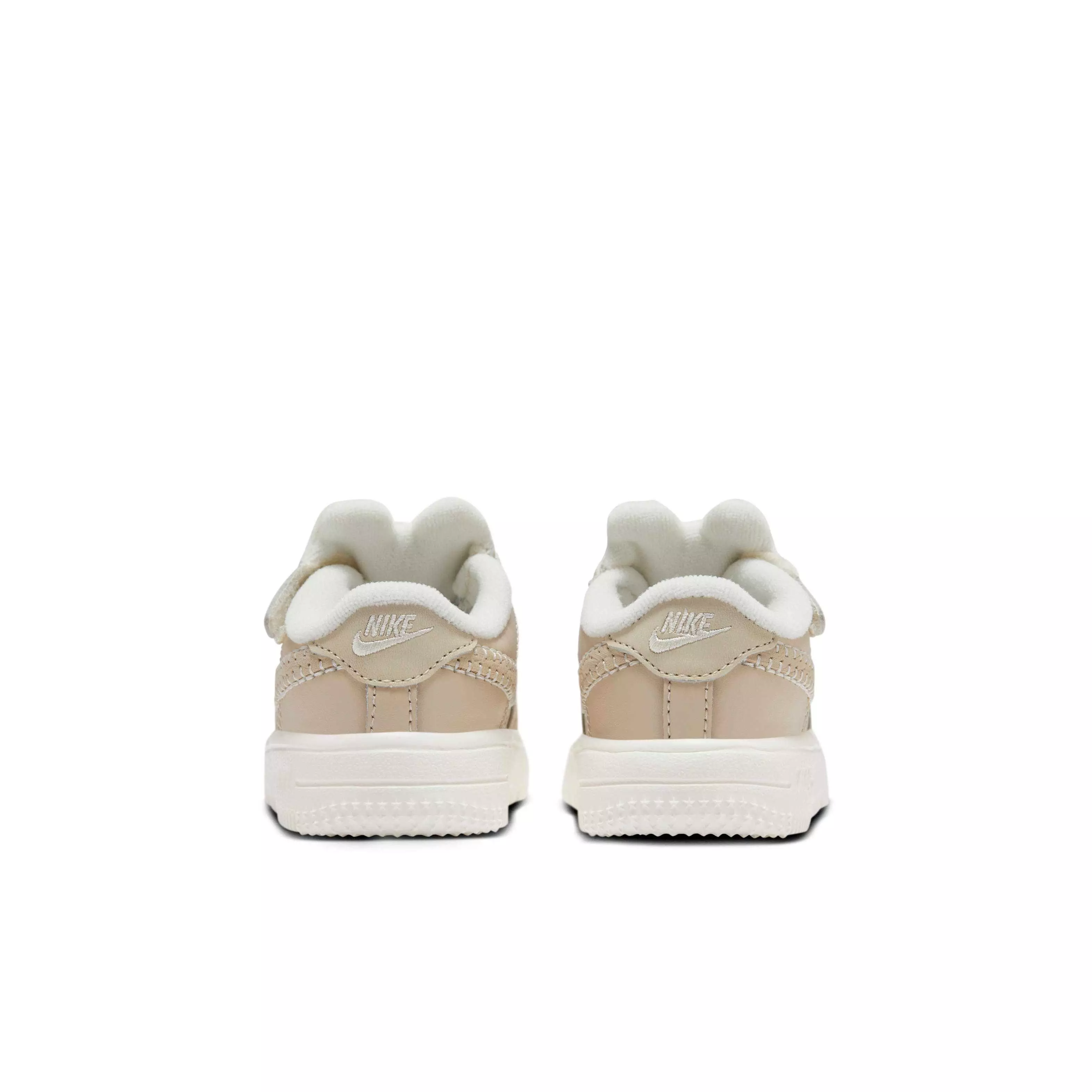 Nike Force 1 Low EasyOn "Sanddrift/Sail/Dark Raisin/Pale Ivory" Infant Boys' Shoe - SANDDRIFT/SAIL/DK RAISIN/IVORY
