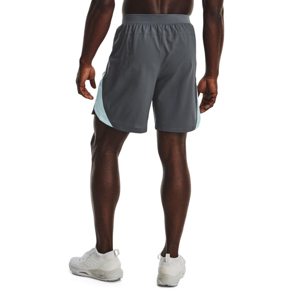 Under Armour Men's Launch Run 7" Shorts - LT GREY Thumbnail View 2
