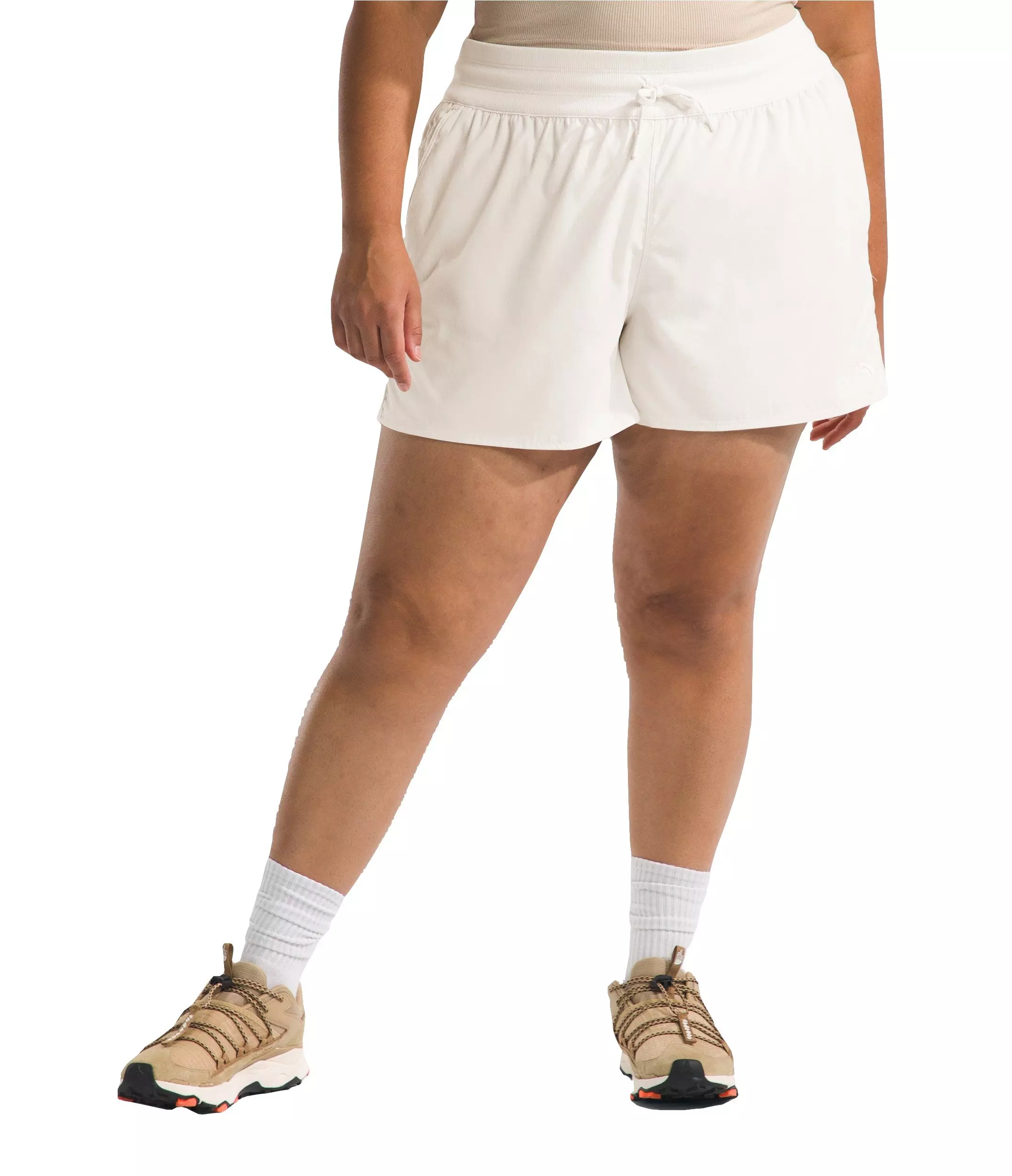 The North Face Women's Aphrodite Shorts - White - WHITE