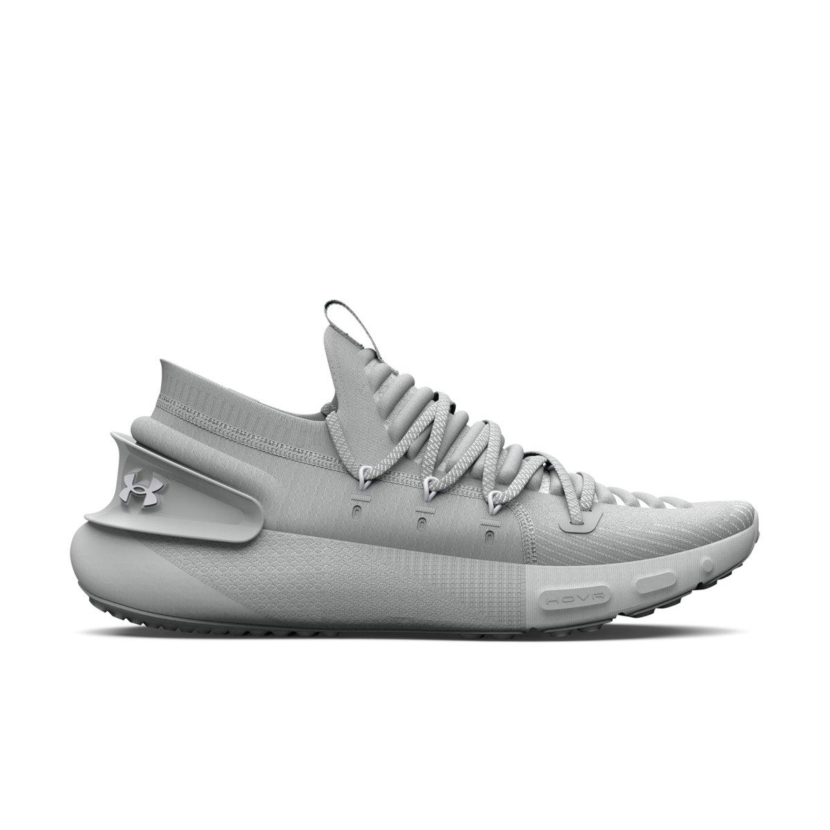 Under Armour HOVR Phantom 3 "Grey Mist/White" Unisex Running Shoe - GREY/WHITE Thumbnail View 1
