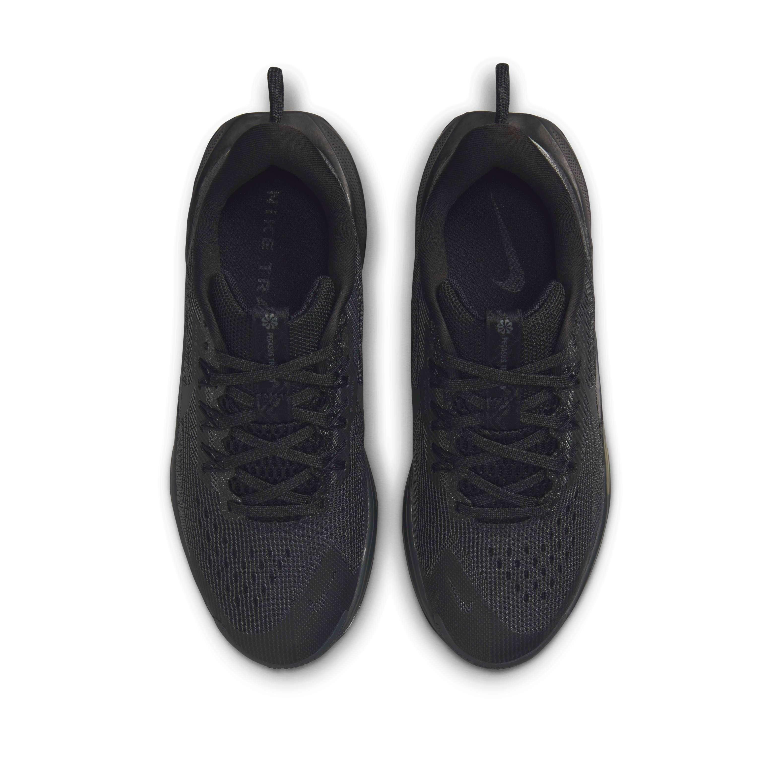 Nike Pegasus Trail 5 Grade School Boys' "Black/Wolf Grey/Anthracite" Trail Running Shoe