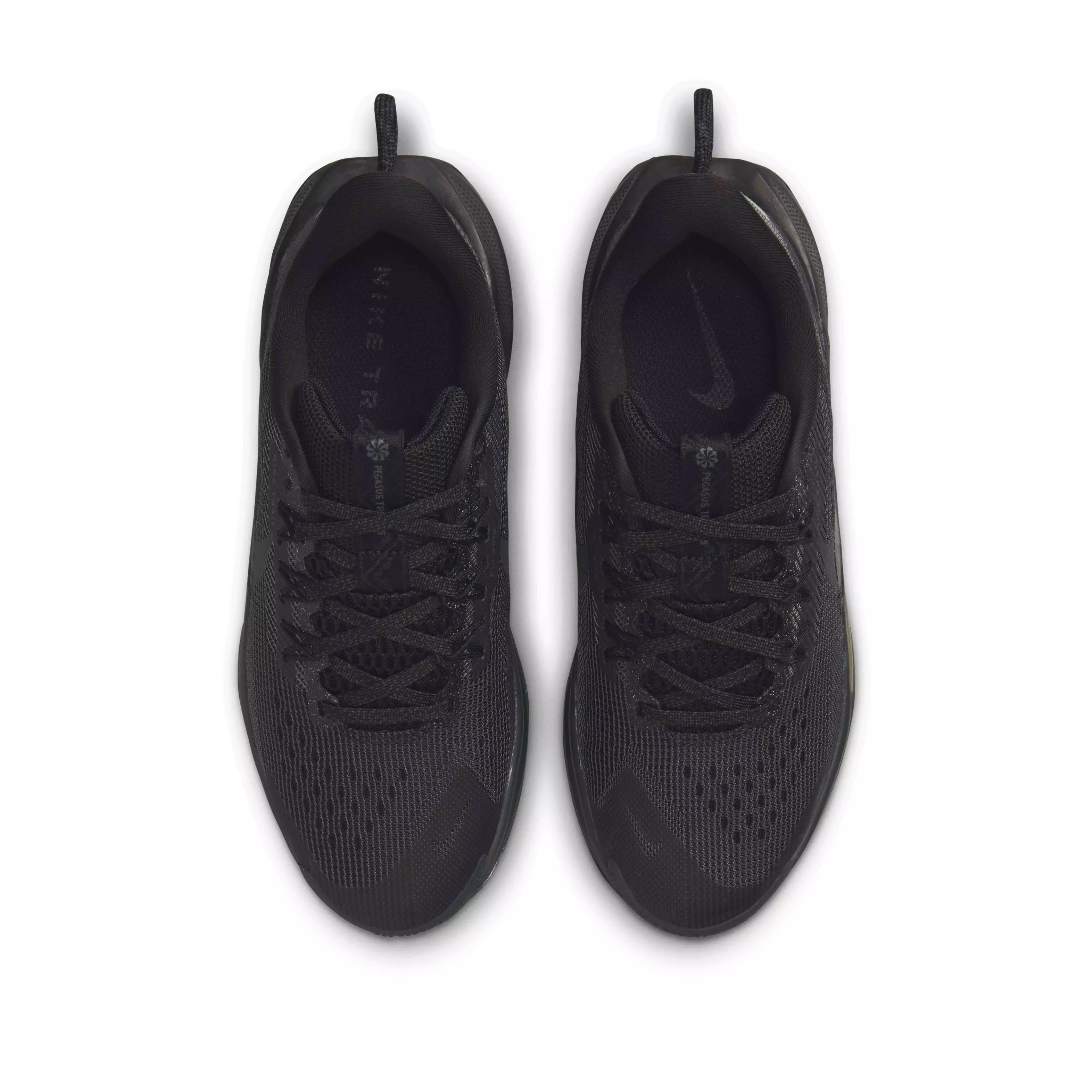 Nike Pegasus Trail 5 "Black/Wolf Grey/Anthracite" Grade School Boys' Trail Running Shoe - BLACK/GREY/ANTHRACITE