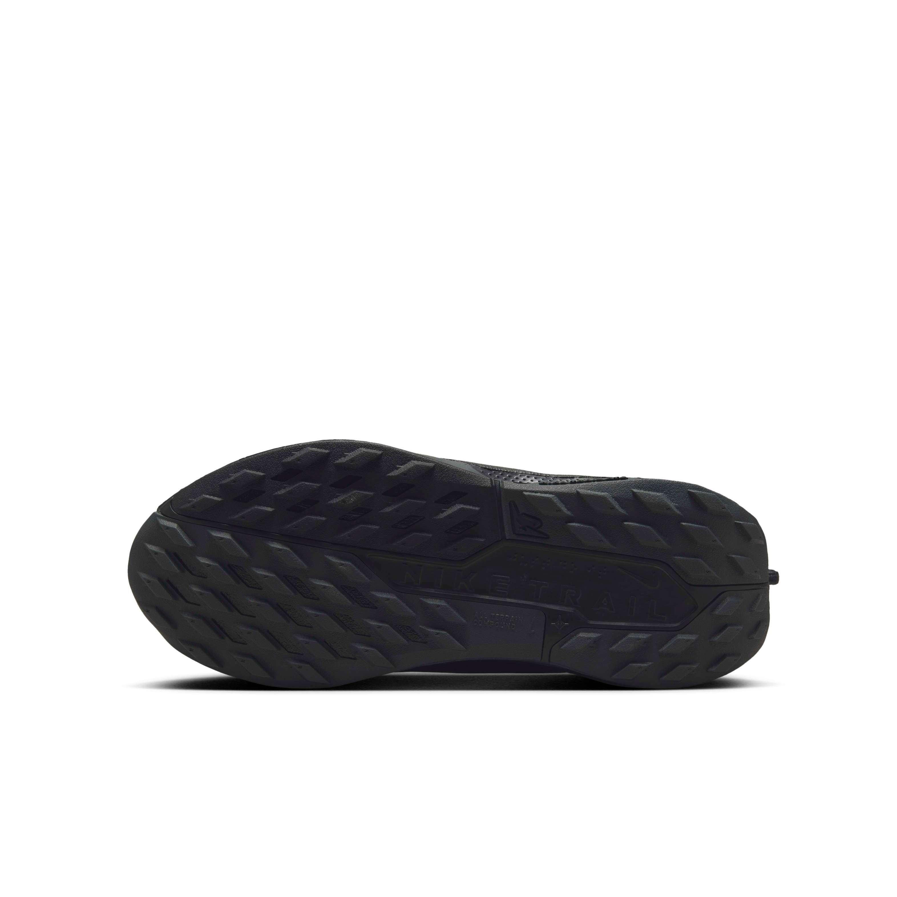 Nike Pegasus Trail 5 Grade School Boys' "Black/Wolf Grey/Anthracite" Trail Running Shoe