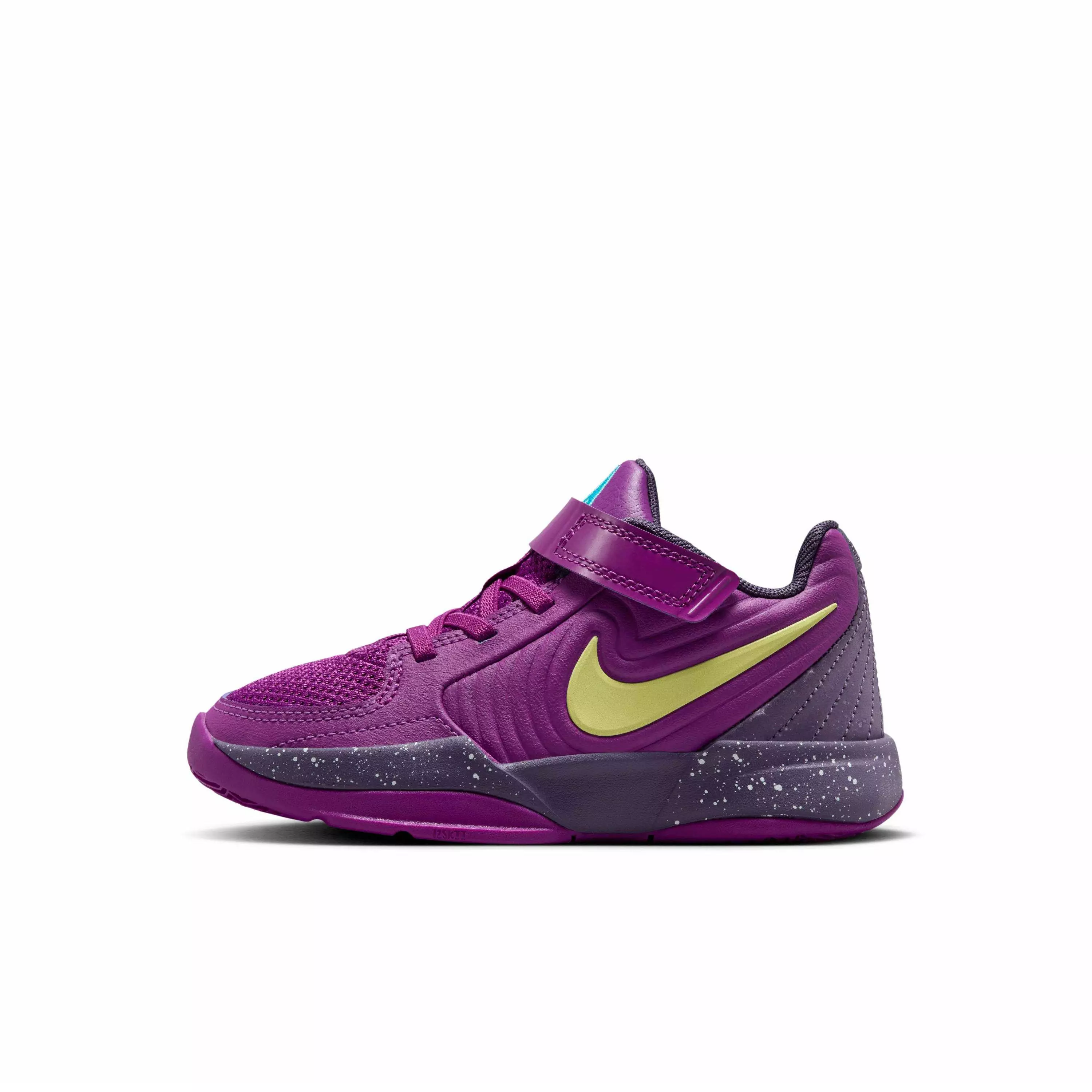 Nike Ja 2 "Bold Berry/Light Lemon Twist/Dark Raisin/Baltic Blue" Preschool Boys' Basketball Shoe - BERRY/LT LEMON/DK RAISIN/BLUE