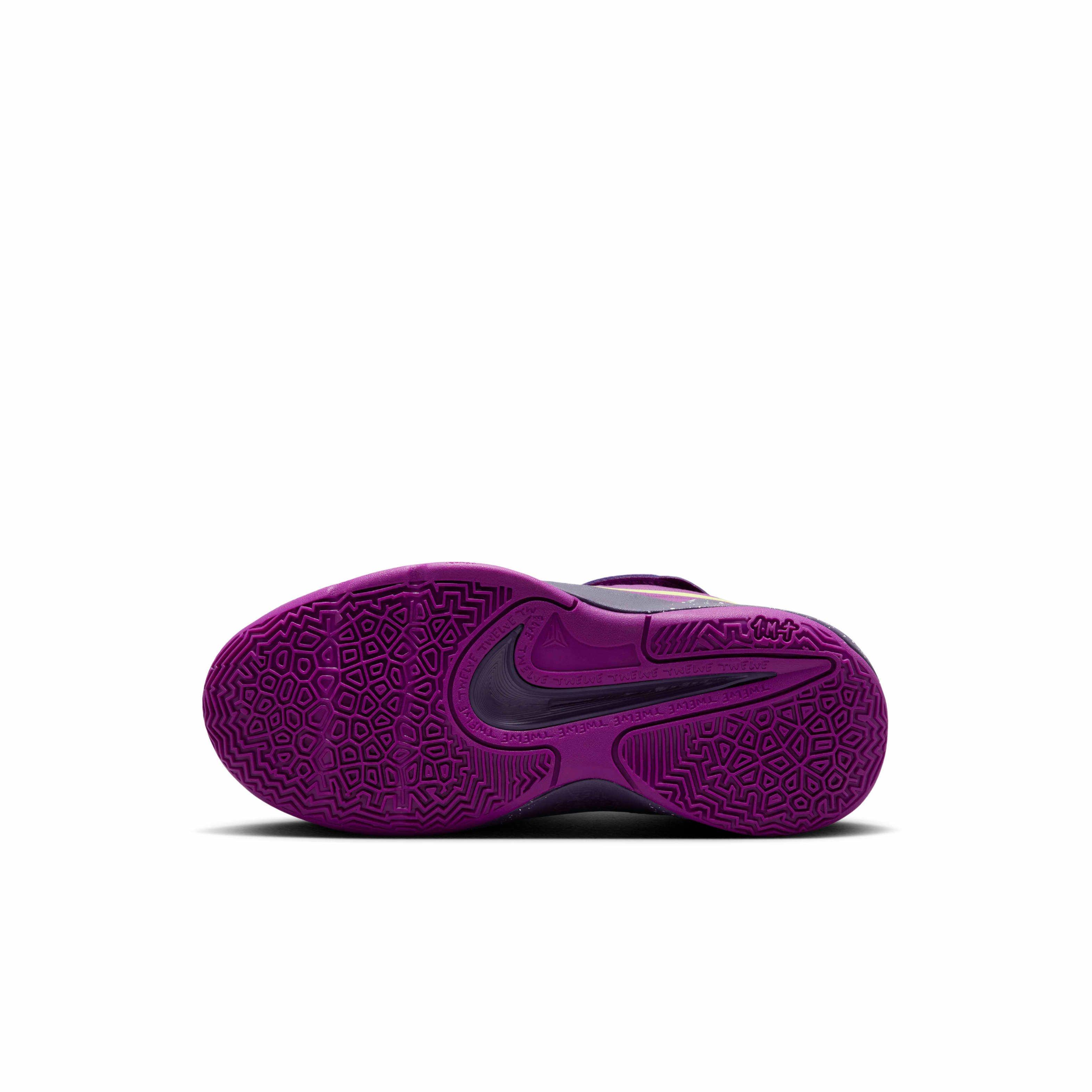 Nike Ja 2 Preschool Boys' "Bold Berry/Light Lemon Twist/Dark Raisin/Baltic Blue" Basketball Shoe