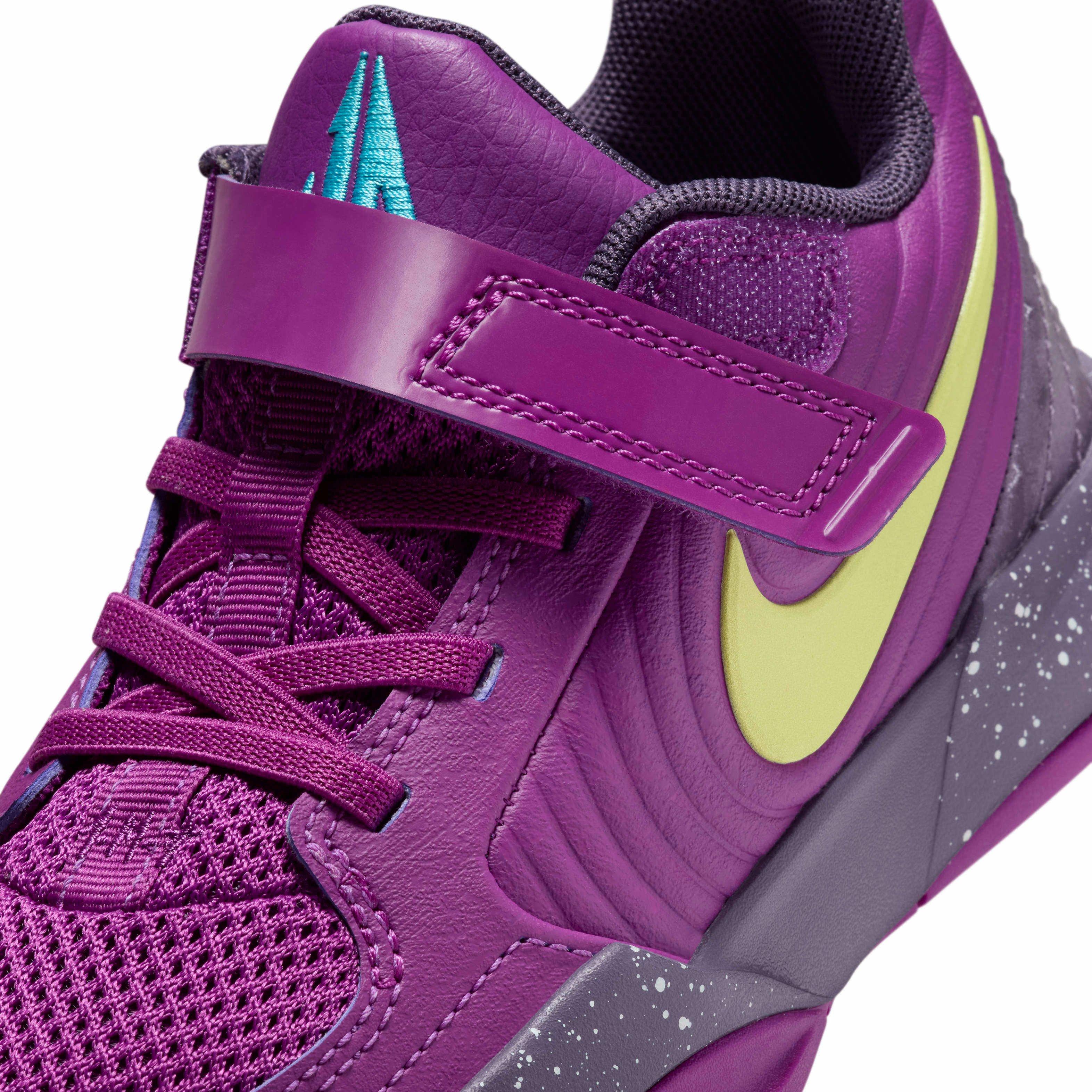 Nike Ja 2 Preschool Boys' "Bold Berry/Light Lemon Twist/Dark Raisin/Baltic Blue" Basketball Shoe