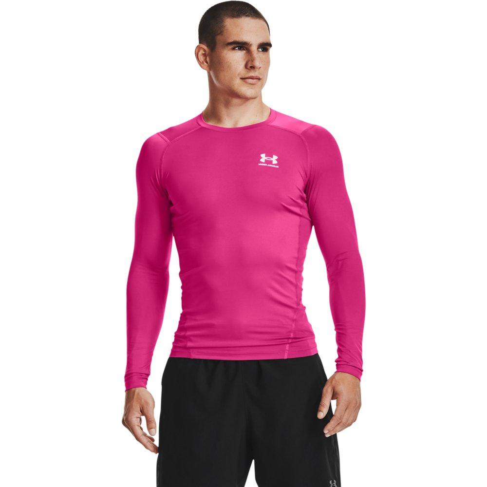 Under Armour Mens HeatGear Armour Compression Long-Sleeve T-Shirt, Shirts -   Canada