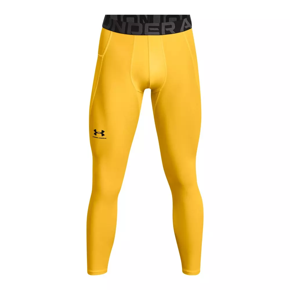Under Armour Men's HeatGear Performance Leggings - YELLOW
