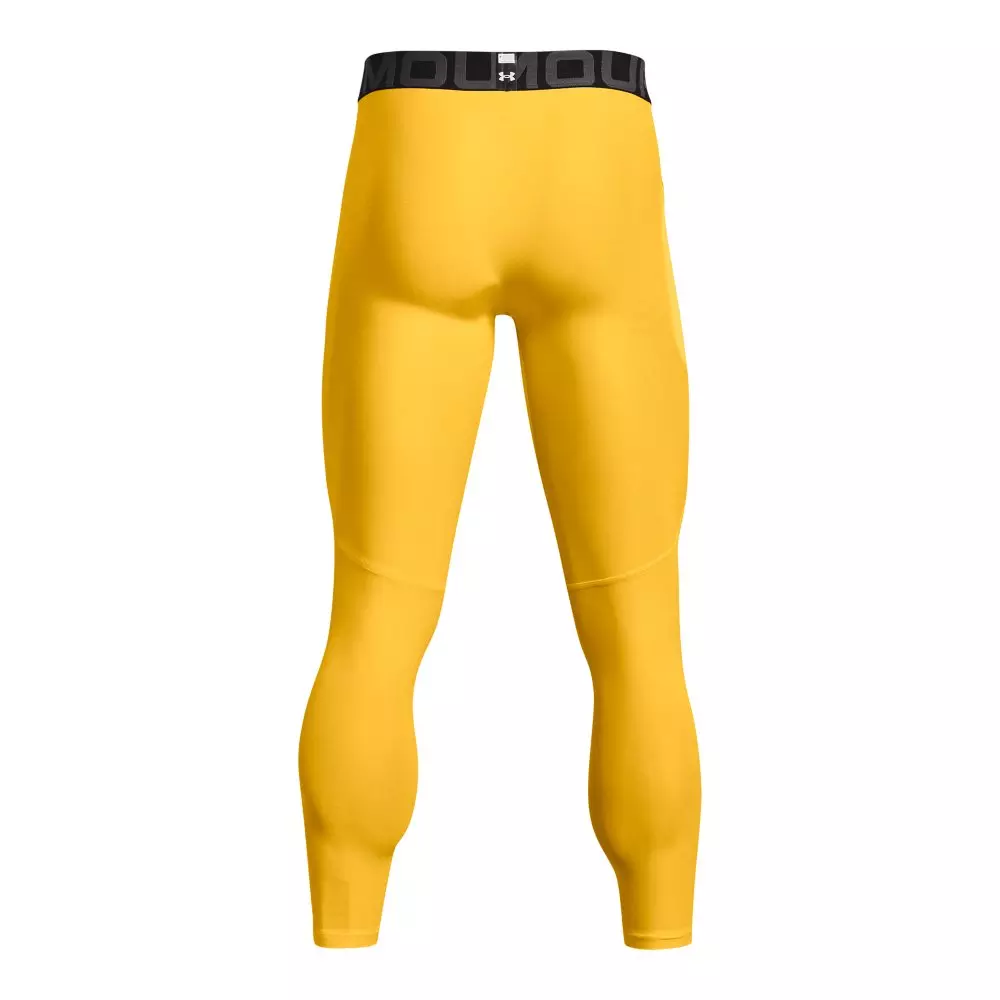 Under Armour Men's HeatGear Performance Leggings - YELLOW