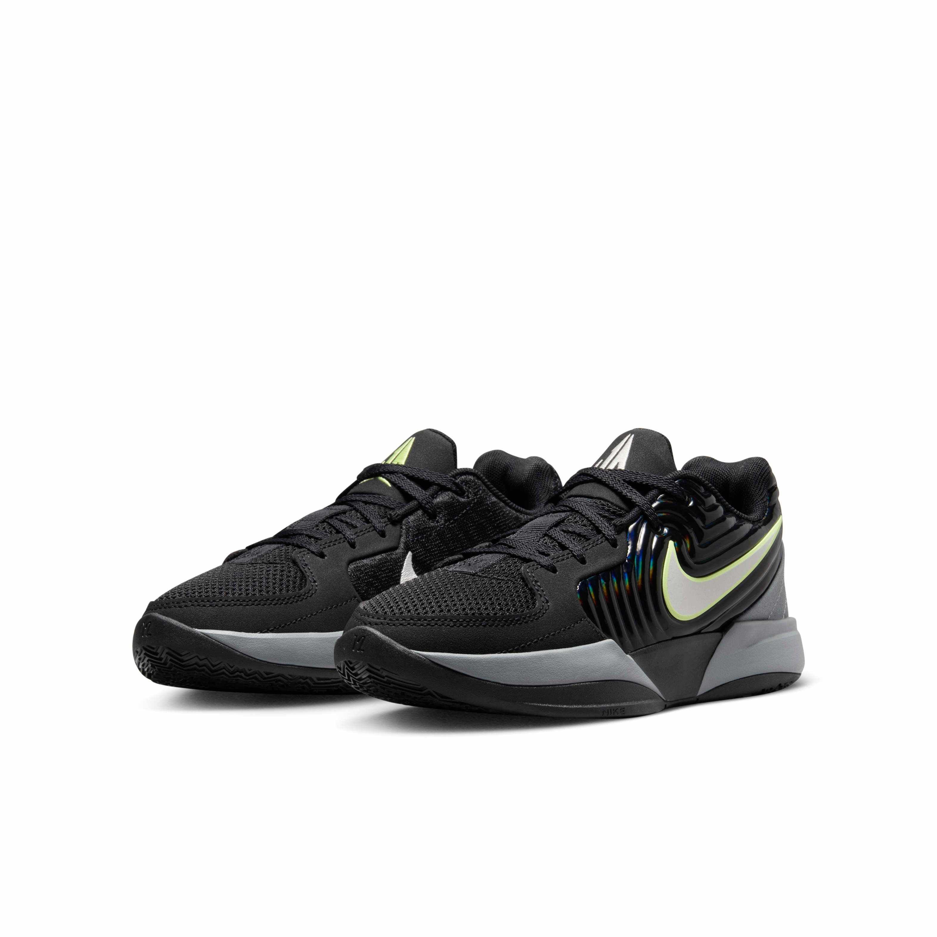 Nike Ja 2 "Black/Smoke Grey/Phantom" Grade School Boys' Basketball Shoe