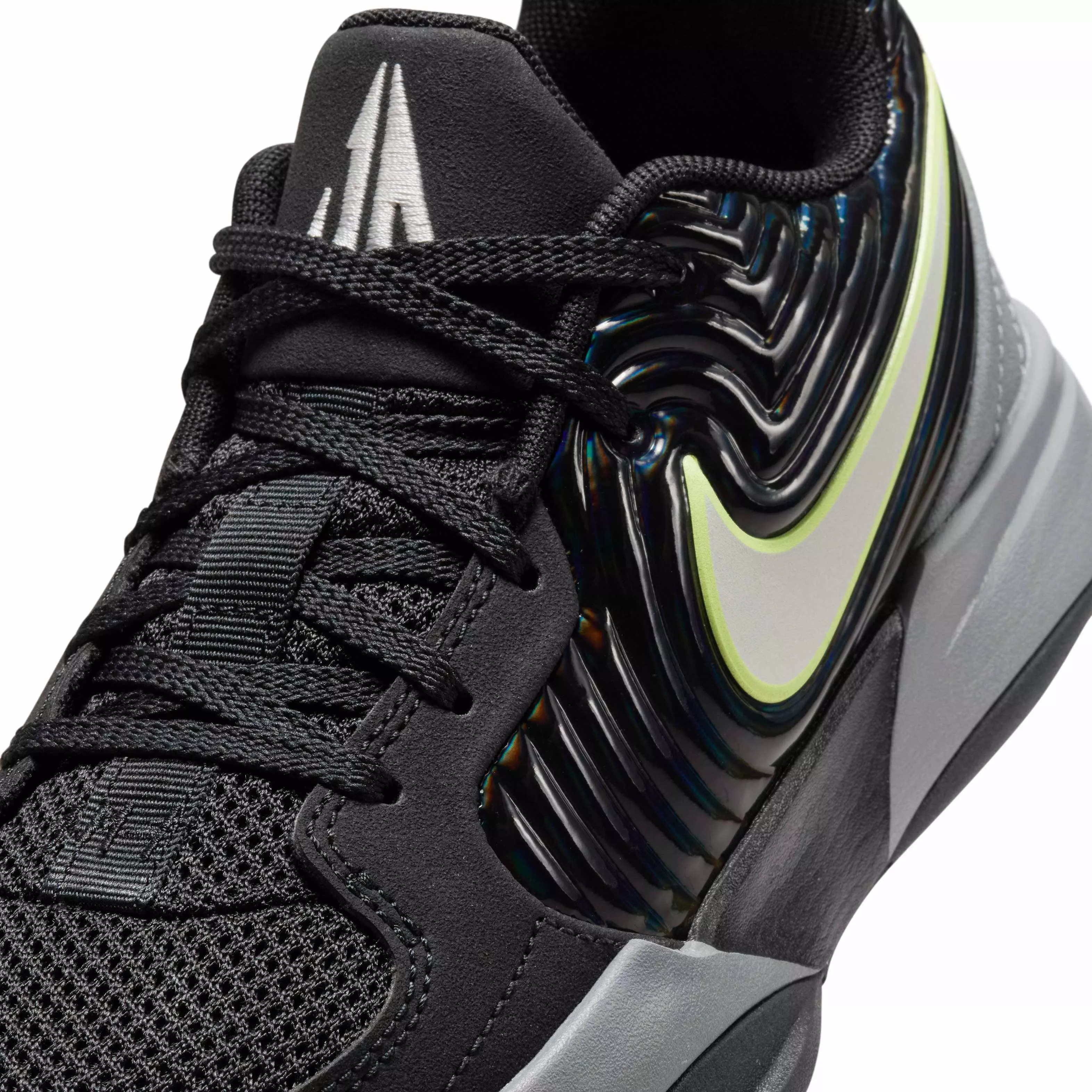 Nike Ja 2 "Black/Smoke Grey/Phantom" Grade School Boys' Basketball Shoe - BLACK/GREY/PHANTOM