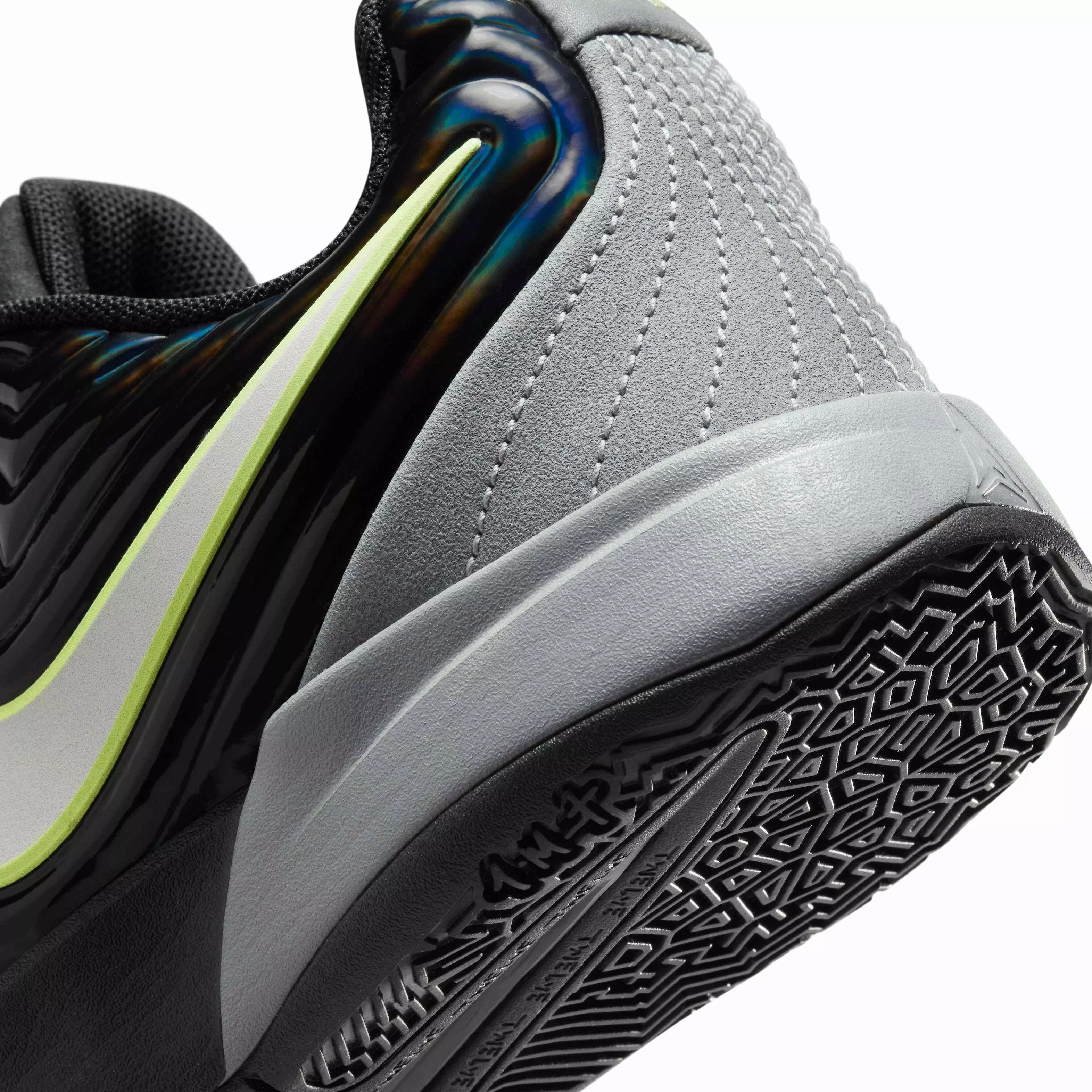 Nike Ja 2 "Black/Smoke Grey/Phantom" Grade School Boys' Basketball Shoe - BLACK/GREY/PHANTOM