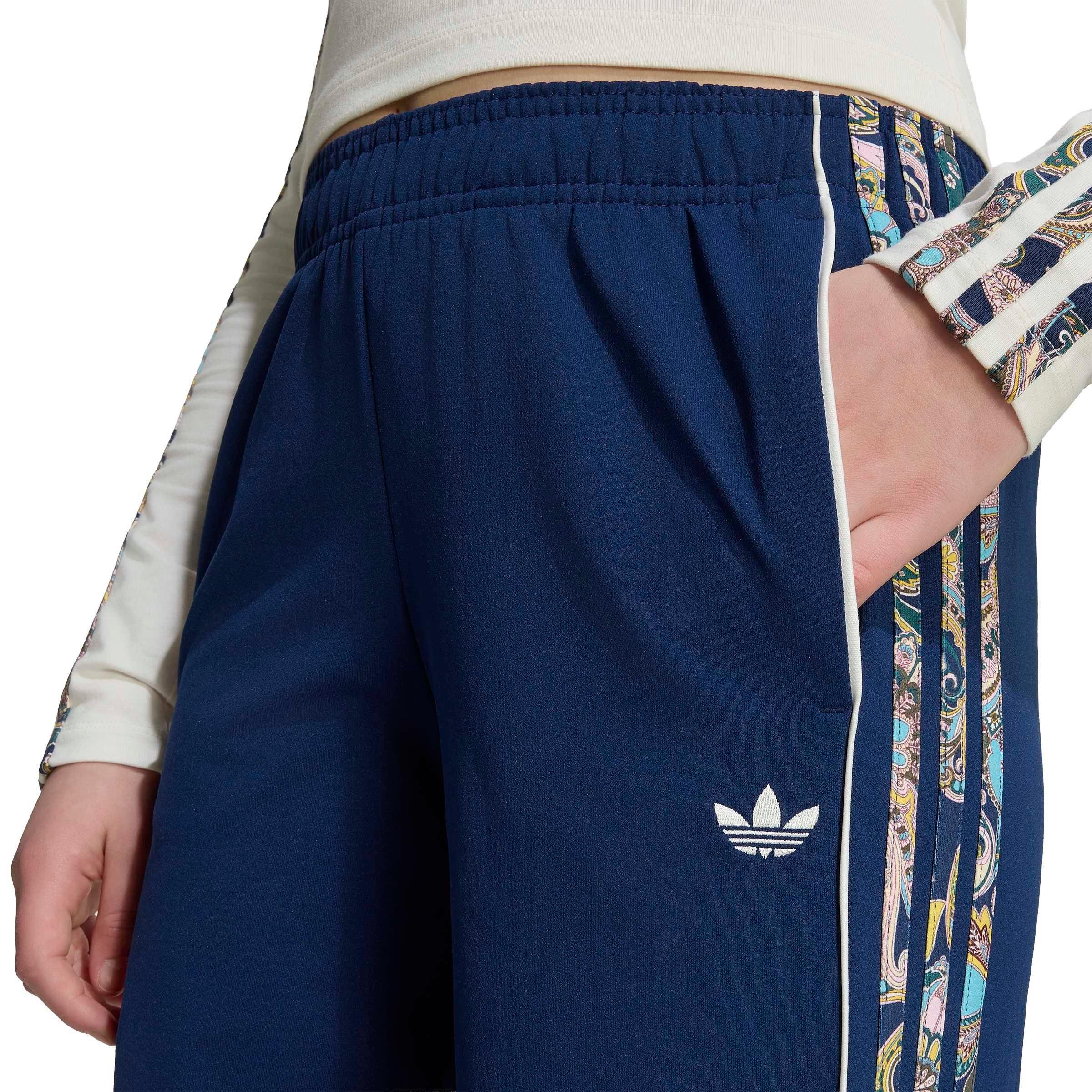 adidas Originals Big Girls' Loose Paisley Track Pants - Navy - NAVY Thumbnail View 3
