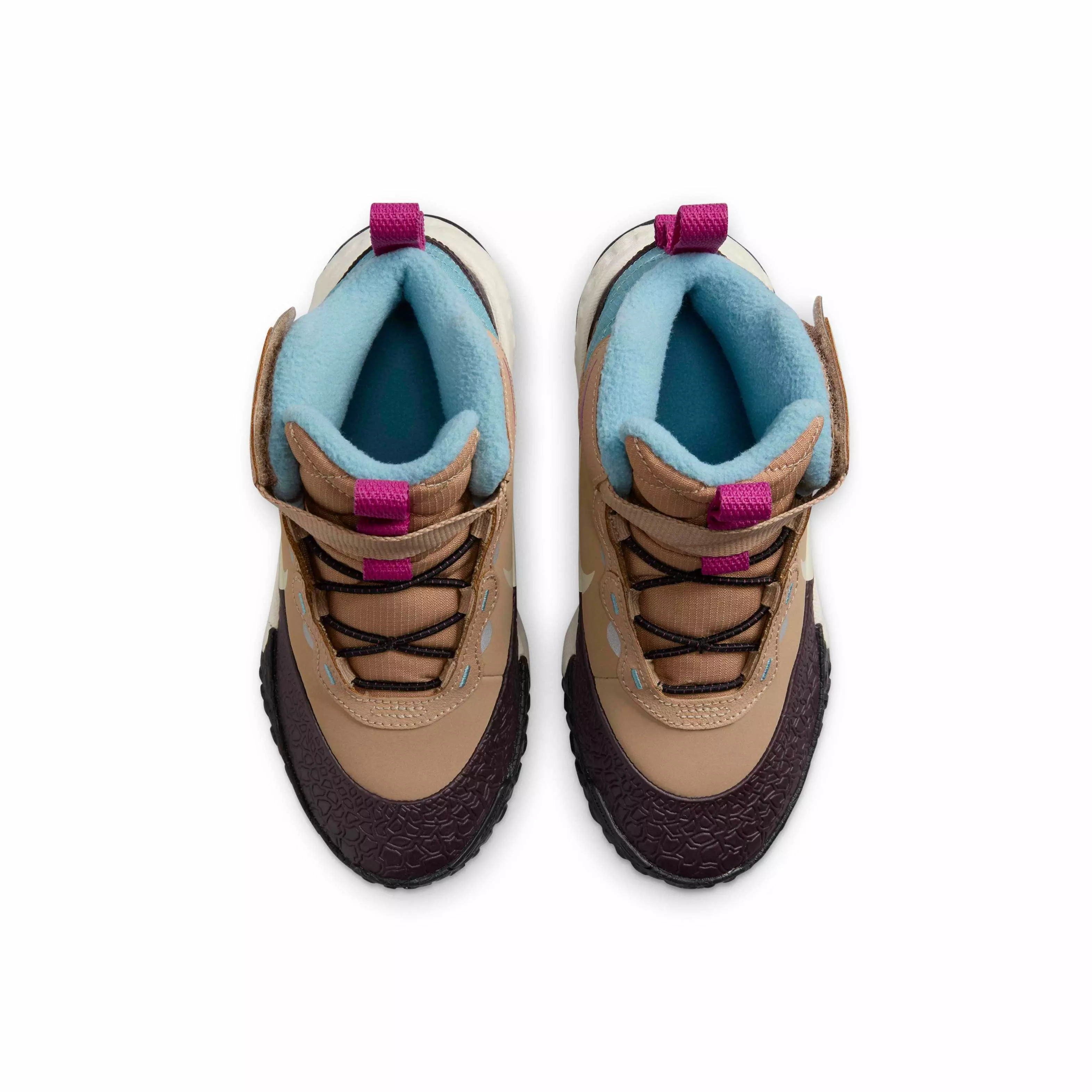 Nike Terrascout "Hemp/Burgundy Ash/Denim Turquoise/Pale Ivory" Preschool Boys' Boot - HEMP/BURGUNDY/TURQUOISE/IVORY