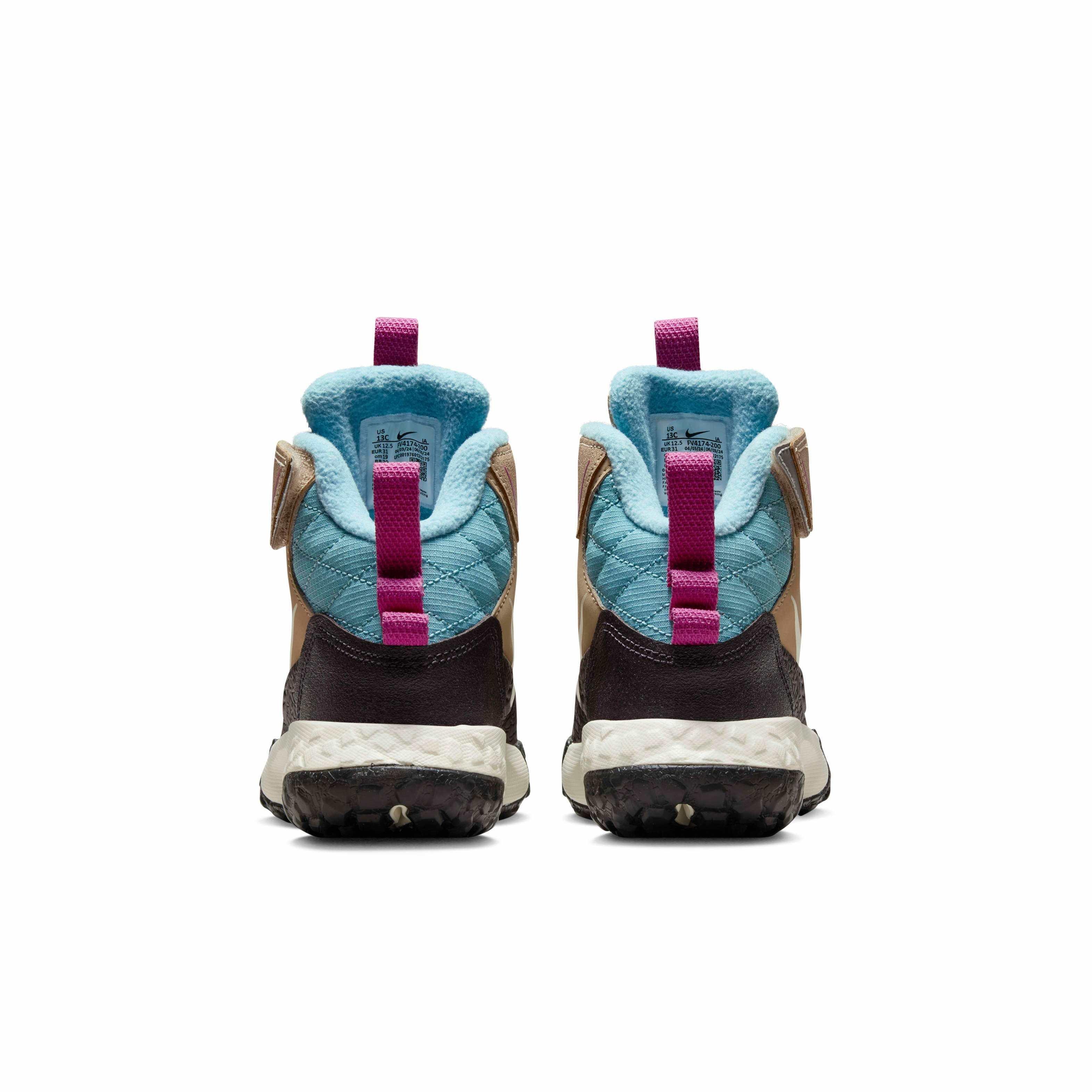 Nike Terrascout Preschool Boys' "Hemp/Burgundy Ash/Denim Turquoise/Pale Ivory" Boot