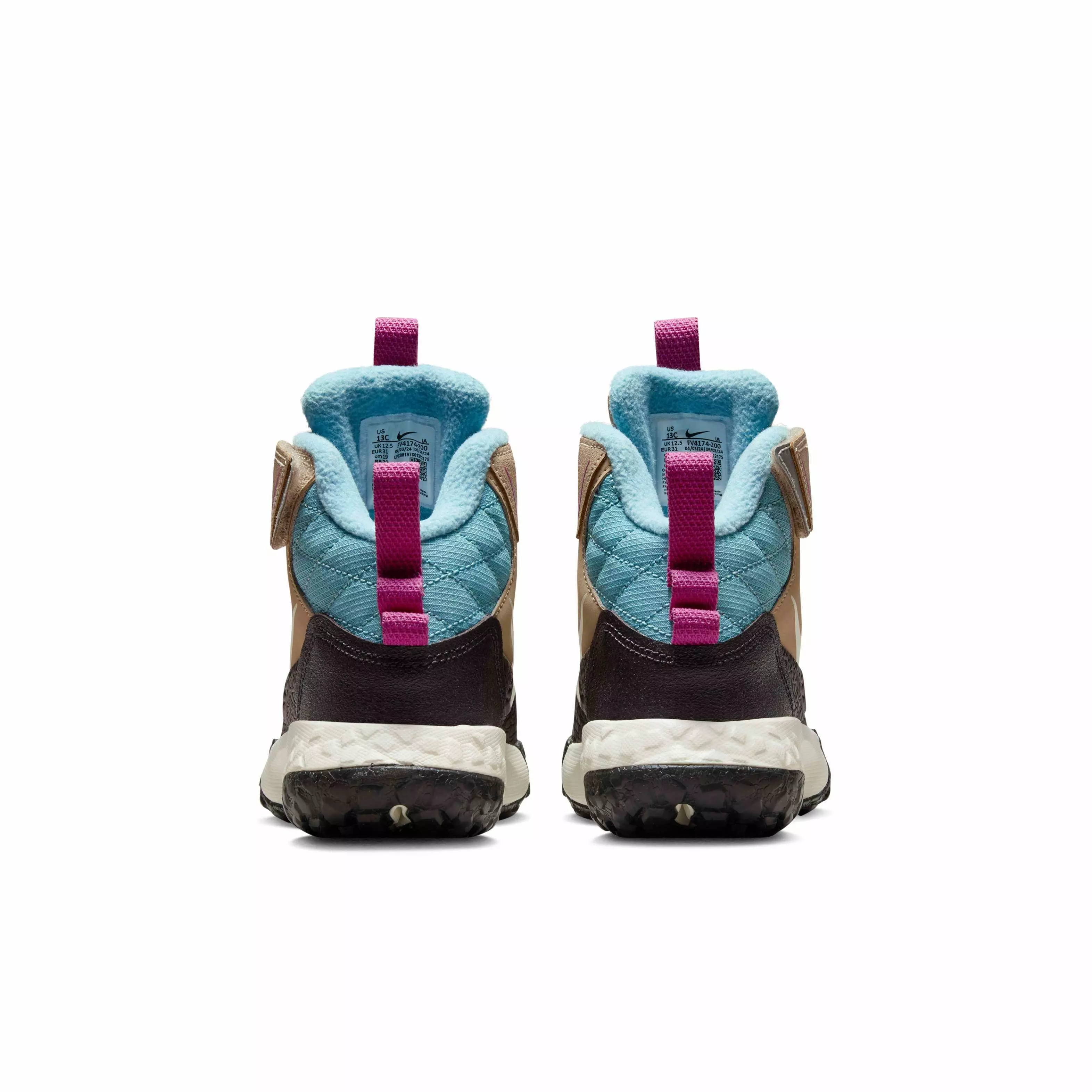 Nike Terrascout "Hemp/Burgundy Ash/Denim Turquoise/Pale Ivory" Preschool Boys' Boot - HEMP/BURGUNDY/TURQUOISE/IVORY