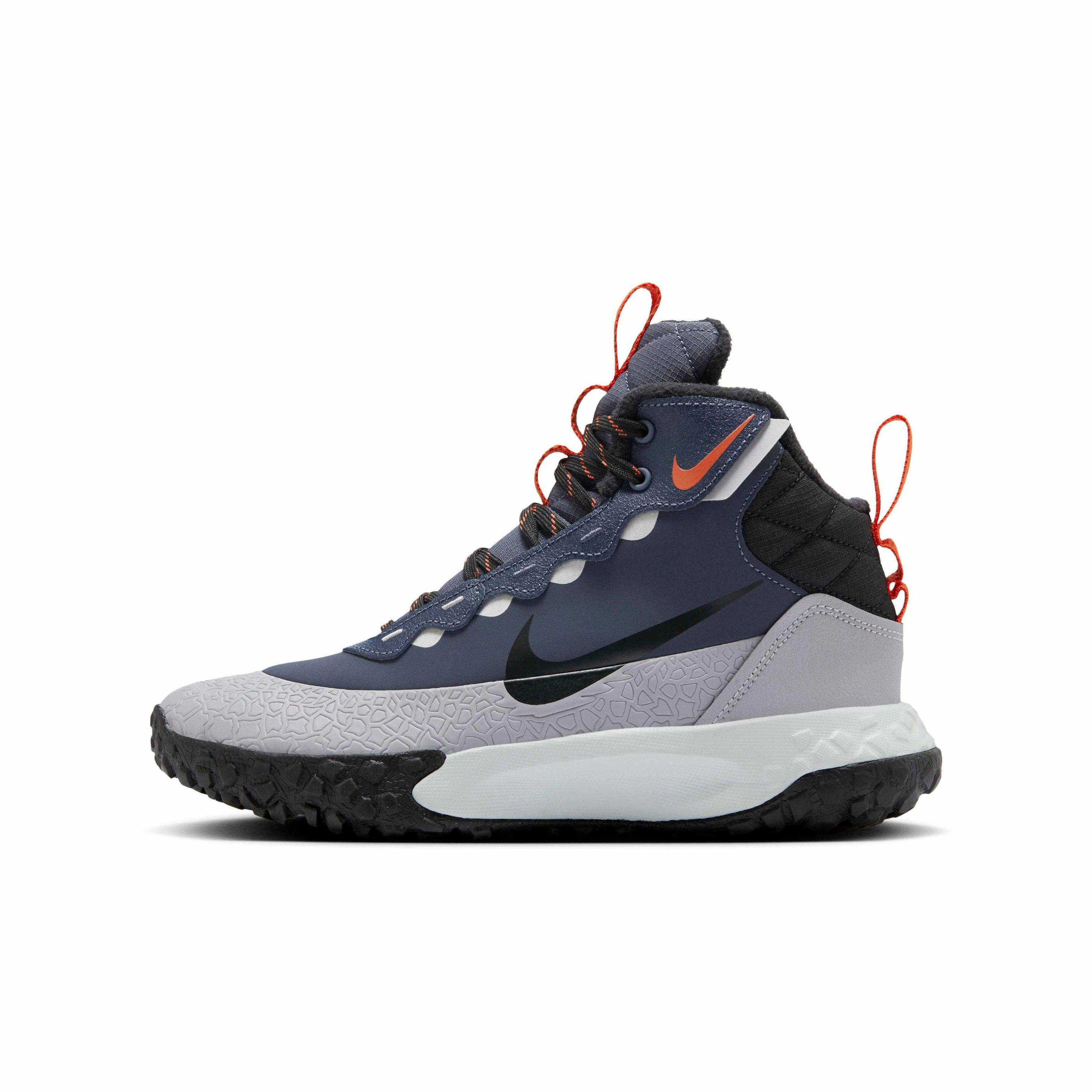 Nike Terrascout "Thunder Blue/Cement Grey/Pure Platinum/Black" Grade School Boys' Boot - BLUE/GREY/PLATINUM/BLACK Thumbnail View 2
