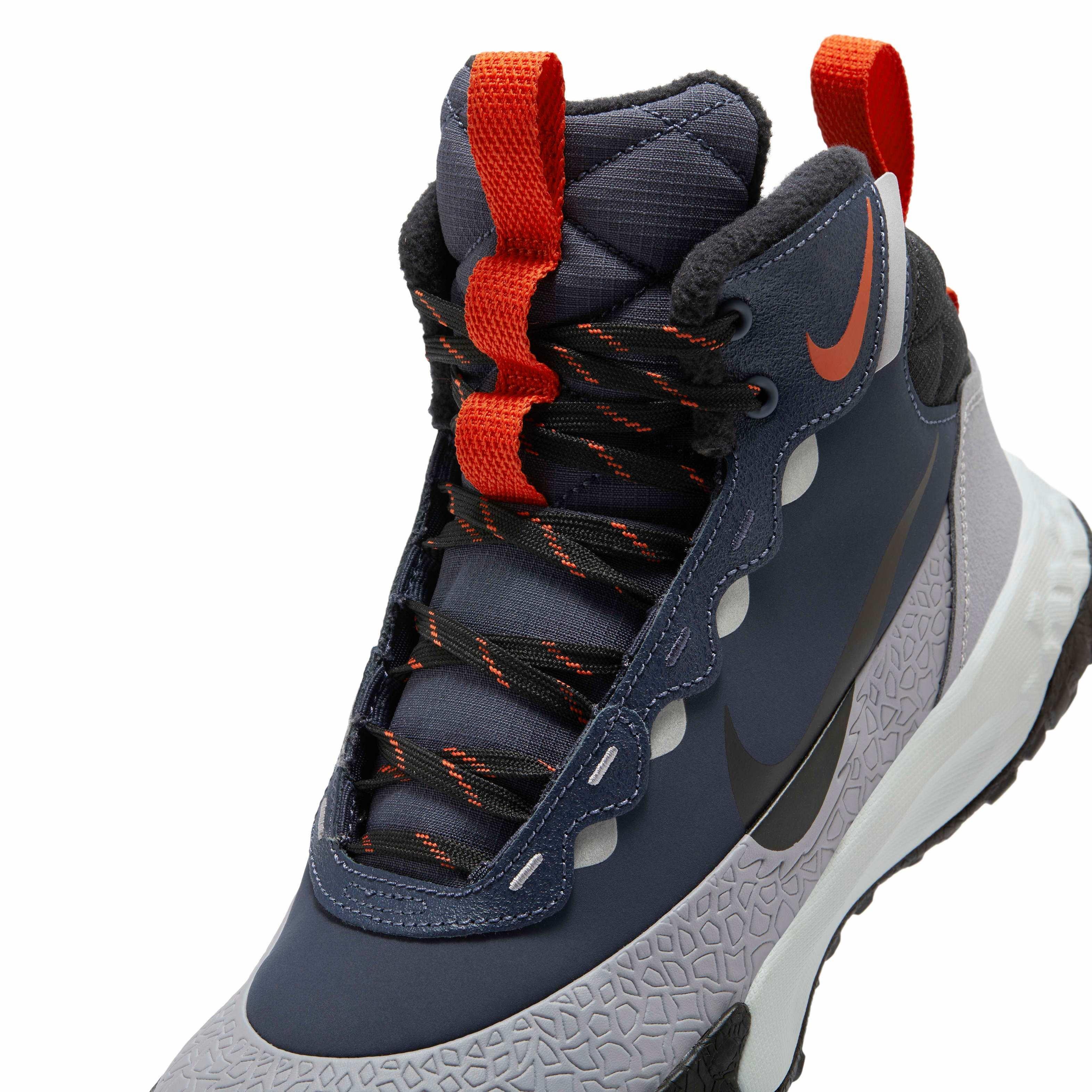Nike Terrascout "Thunder Blue/Cement Grey/Pure Platinum/Black" Grade School Boys' Boot - BLUE/GREY/PLATINUM/BLACK Thumbnail View 7
