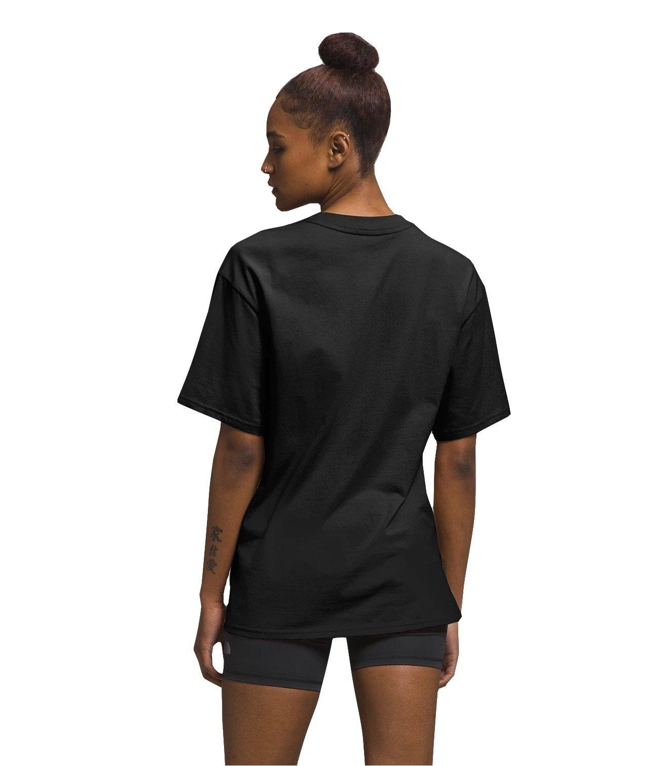 The North Face Women's Short Sleeve Evolution Oversized Tee - BLACK Thumbnail View 2