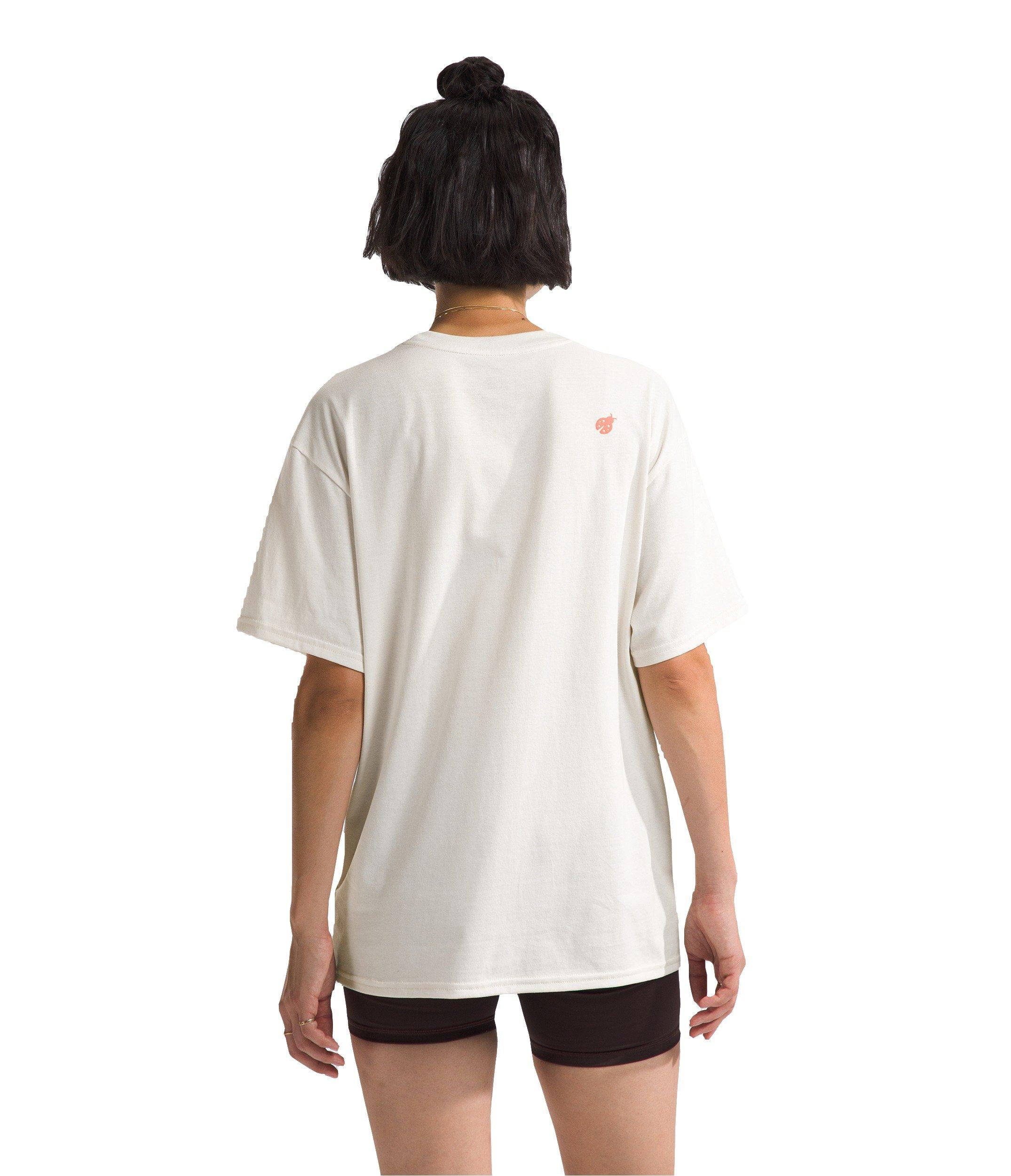 The North Face Women's Short Sleeve Evolution Oversized Tee - WHITE Thumbnail View 2
