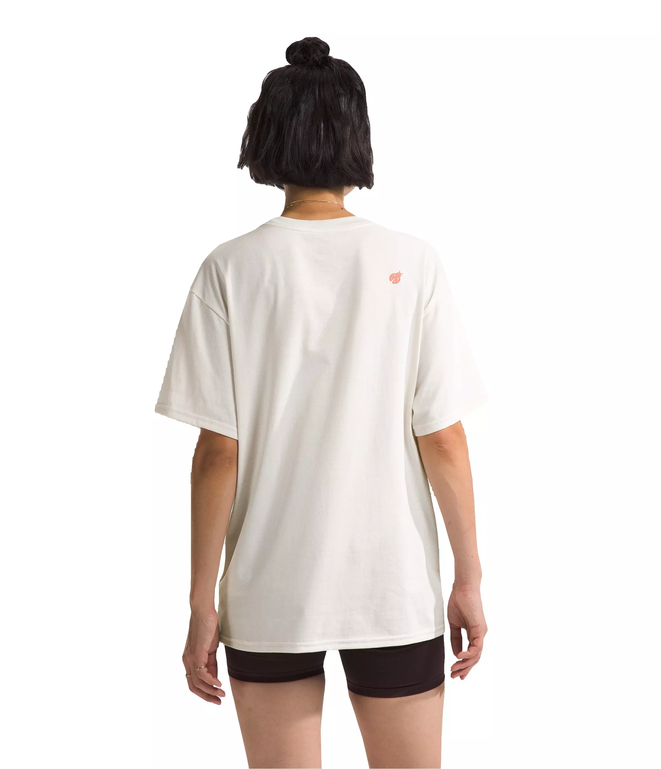 The North Face Women's Short Sleeve Evolution Oversized Tee - WHITE